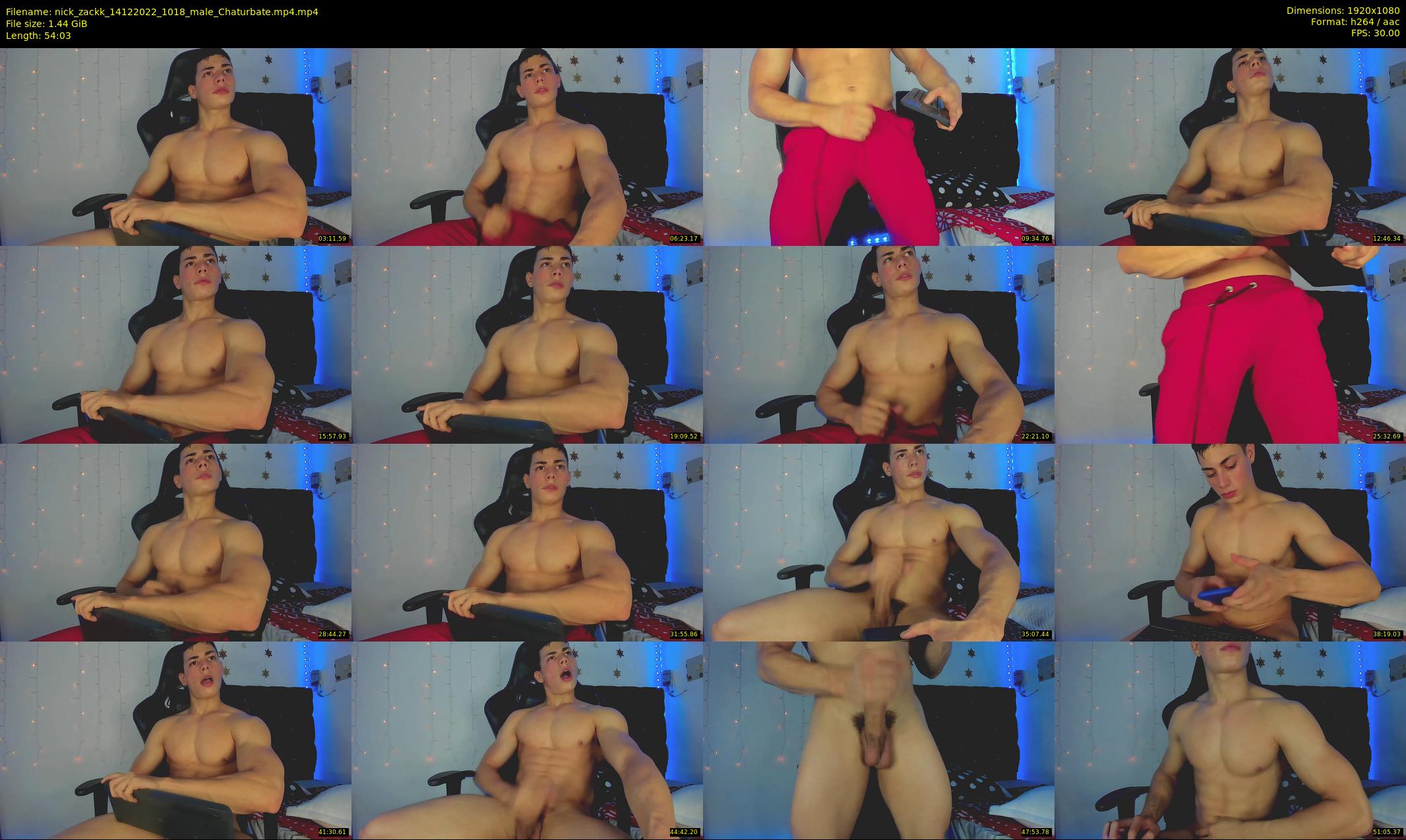 nick_zackk — 55 minute Chaturbate male cam show recording, 1080p, Dec 14, 2022