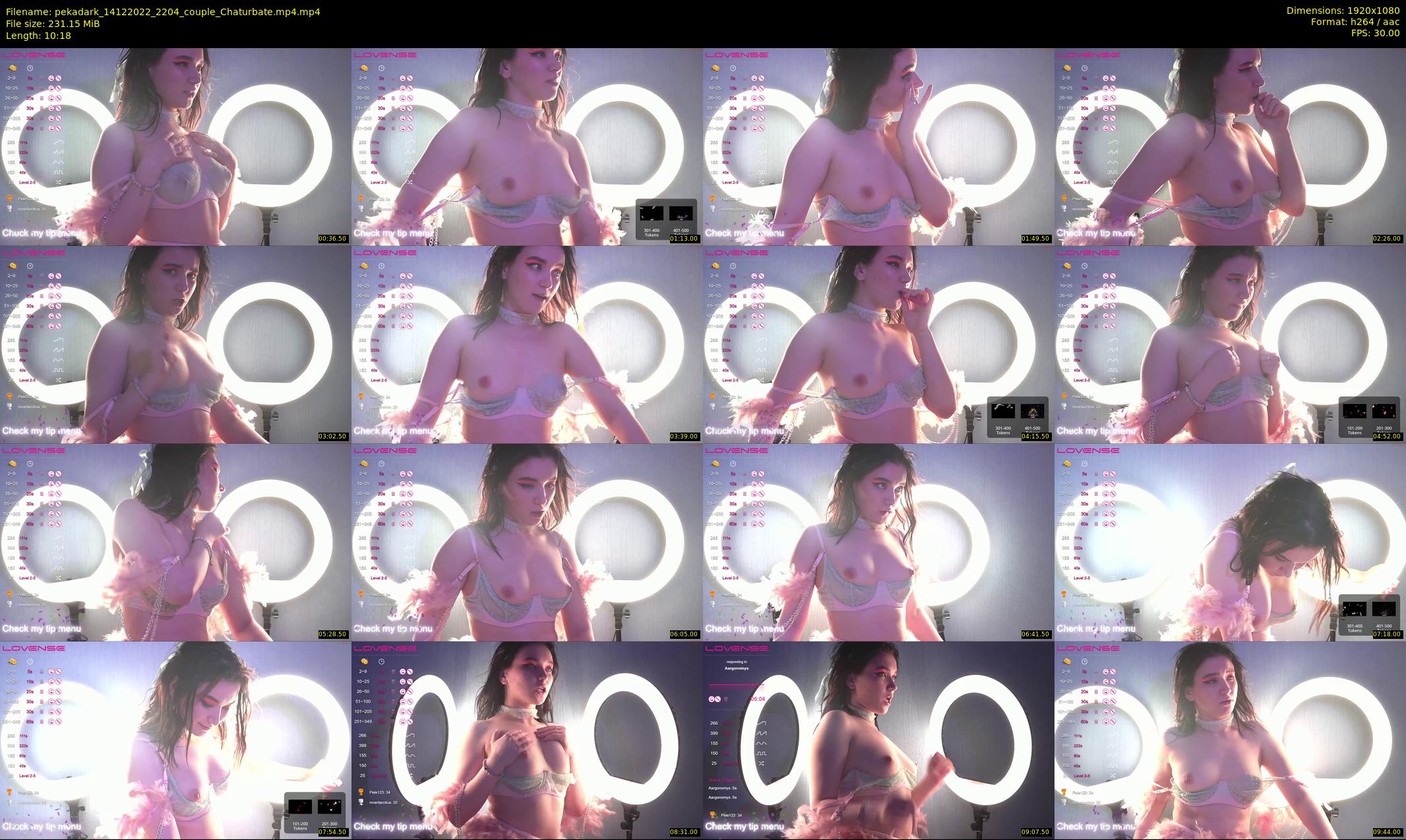 pekadark — 11 minute Chaturbate female cam show recording, 1080p, Dec 14, 2022
