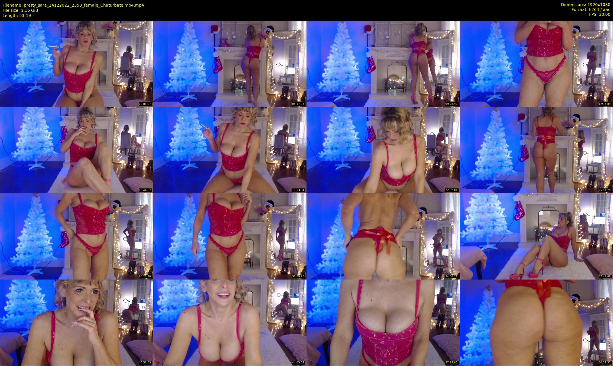 pretty_sara — 54 minute Chaturbate female cam show recording, 1080p, Dec 14, 2022