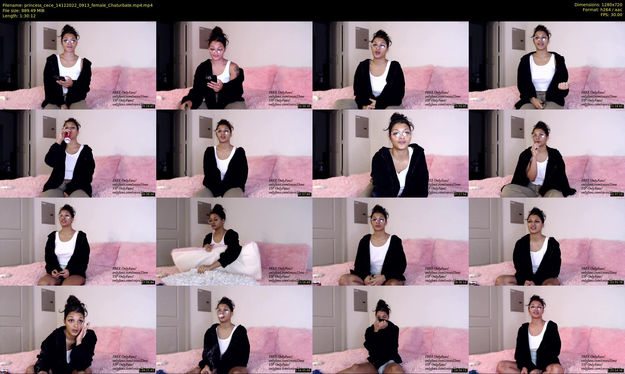 princess_cece — 91 minute Chaturbate female cam show recording, 720p, Dec 14, 2022