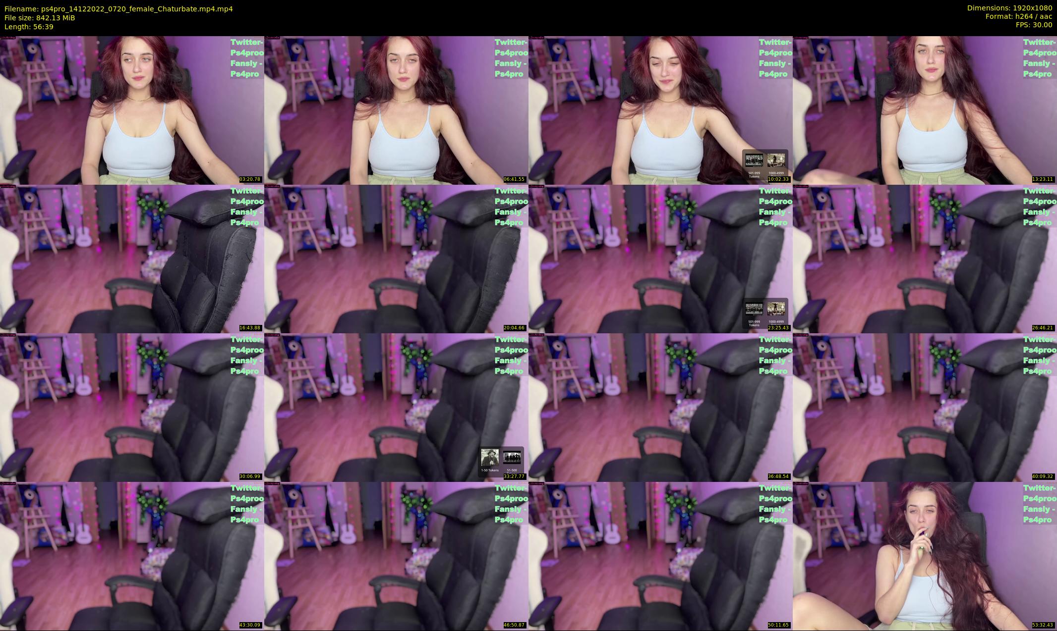 ps4pro — 57 minute Chaturbate female cam show recording, 1080p, Dec 14, 2022