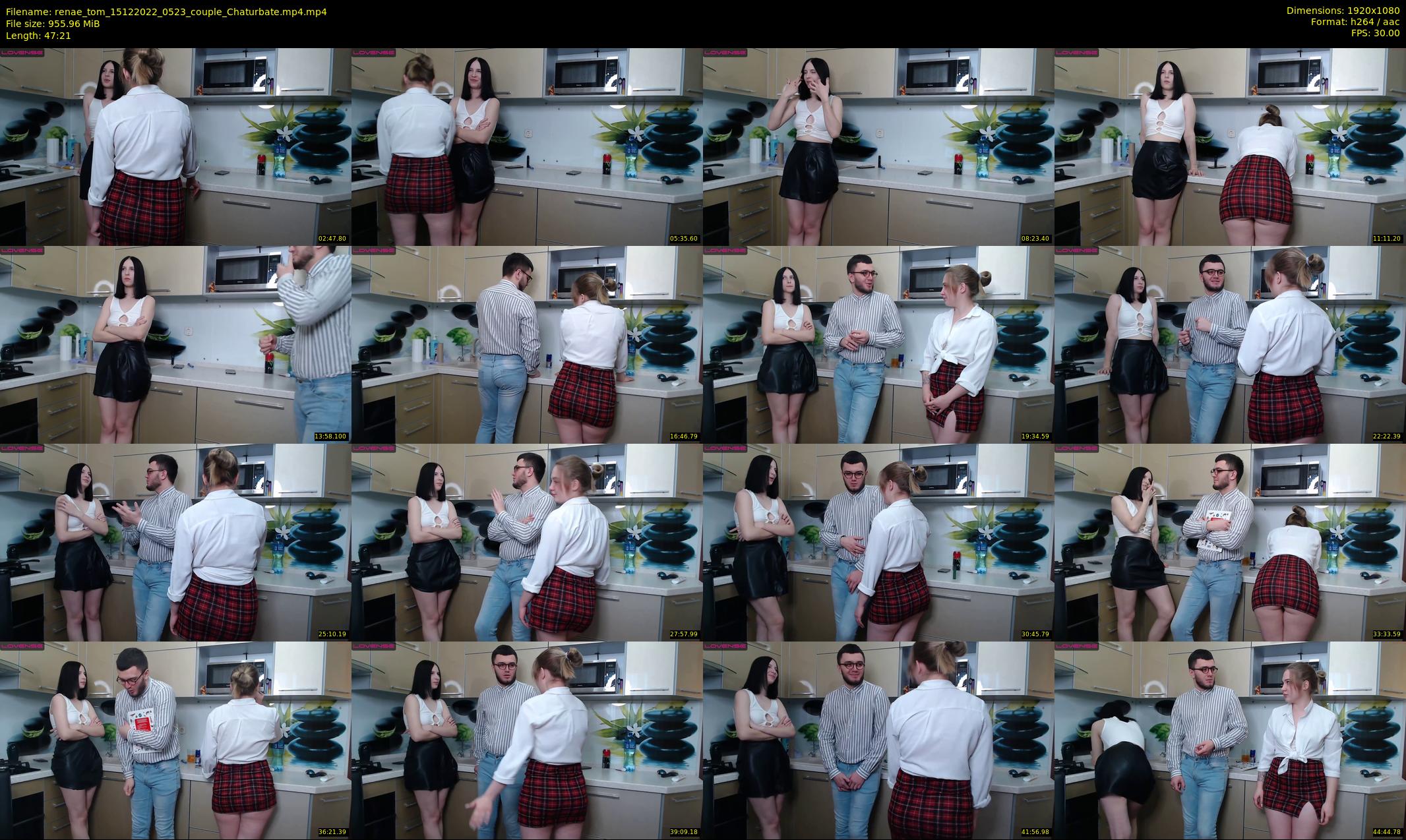renae_tom — 48 minute Chaturbate couple cam show recording, 1080p, Dec 15, 2022