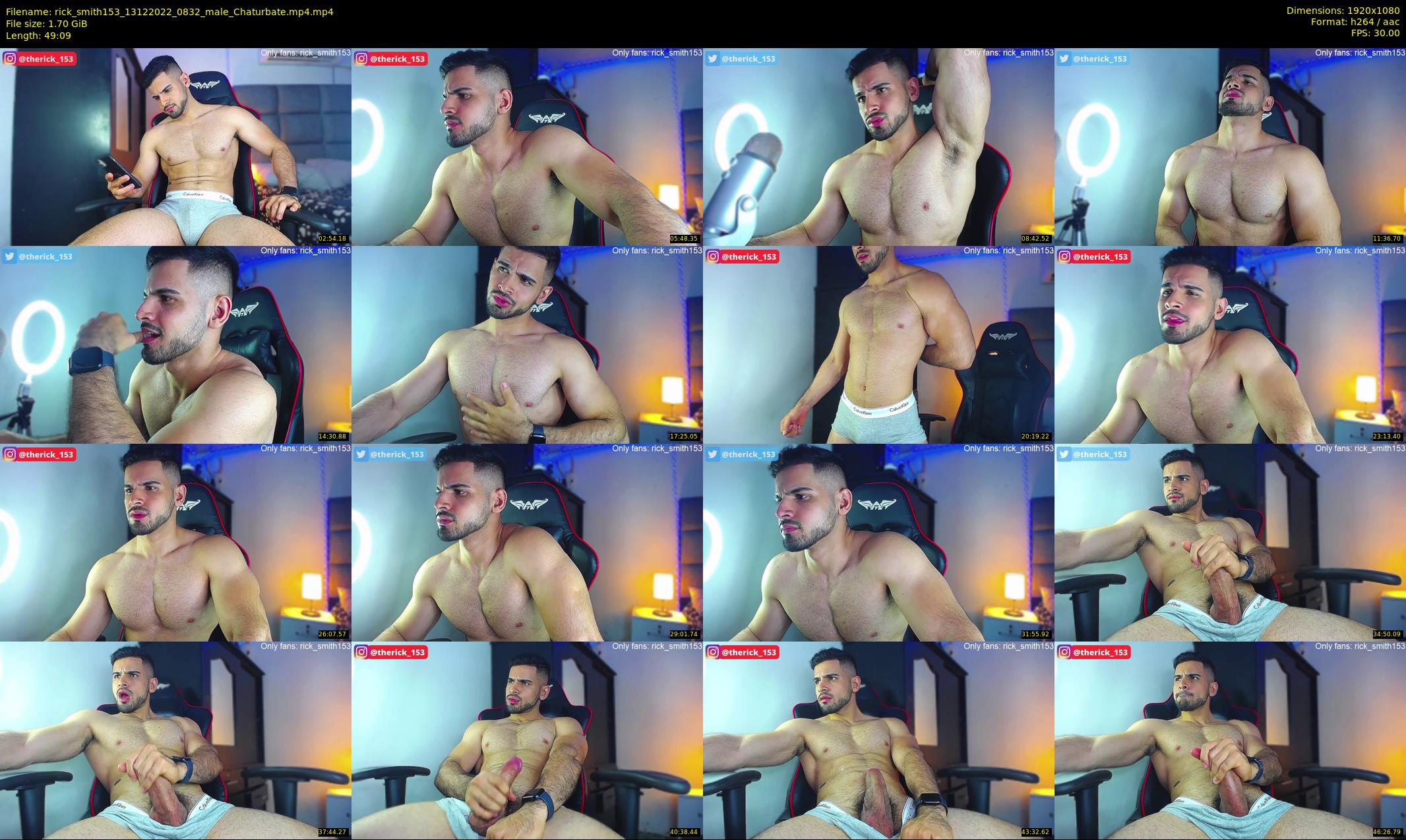 rick_smith153 — 50 minute Chaturbate male cam show recording, 1080p, Dec 13, 2022