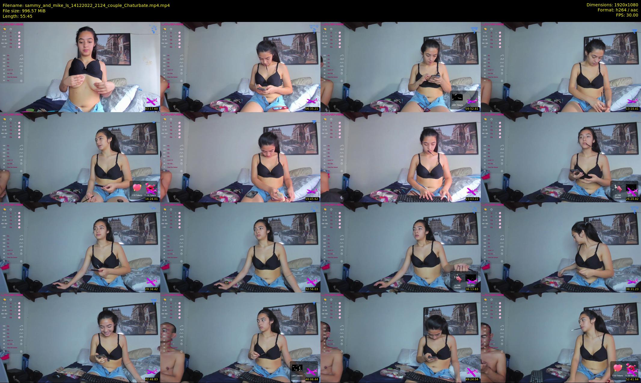 sammy_and_mike_ls — 56 minute Chaturbate couple cam show recording, 1080p, Dec 14, 2022