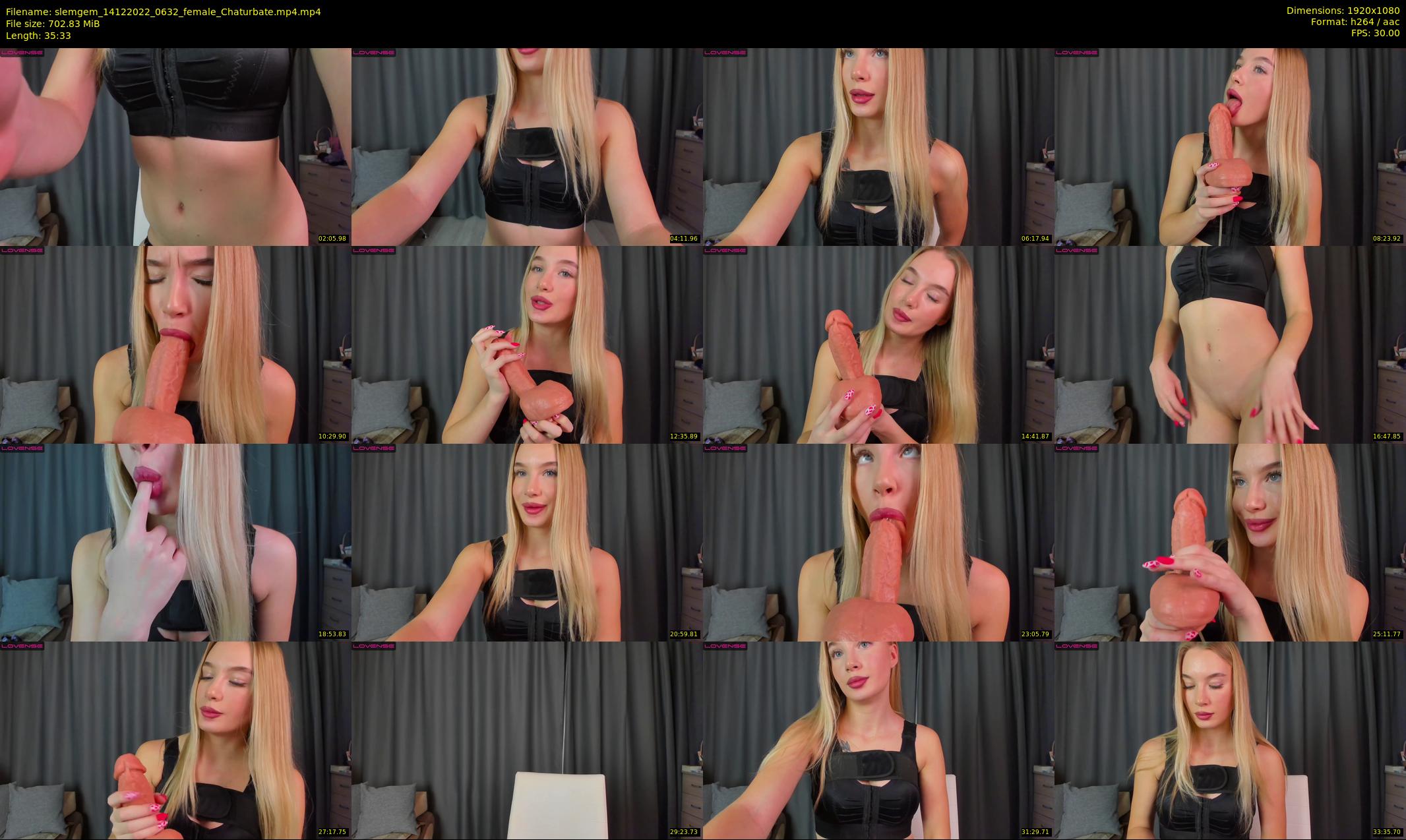 slemgem — 36 minute Chaturbate couple cam show recording, 1080p, Dec 14, 2022