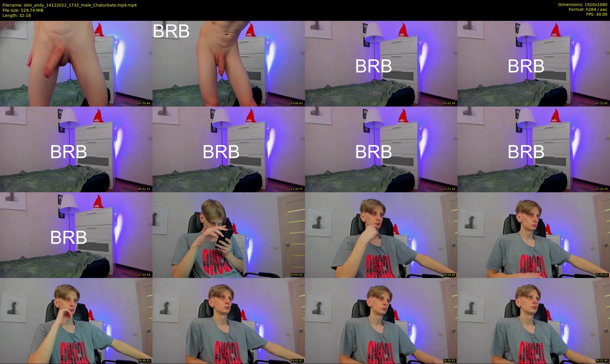slim_andy — 33 minute Chaturbate male cam show recording, 1080p, Dec 14, 2022