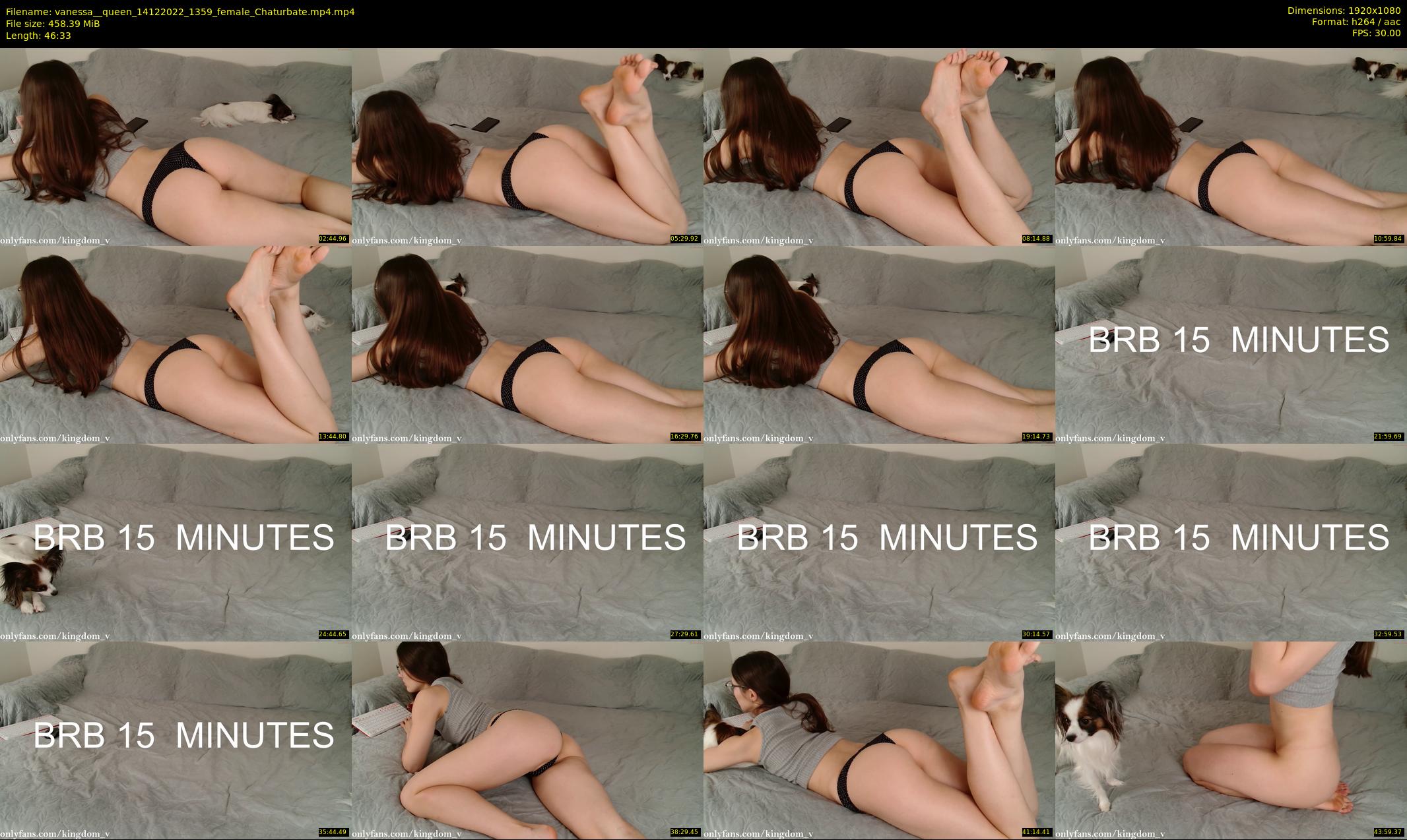 vanessa__queen — 47 minute Chaturbate female cam show recording, 1080p, Dec 14, 2022