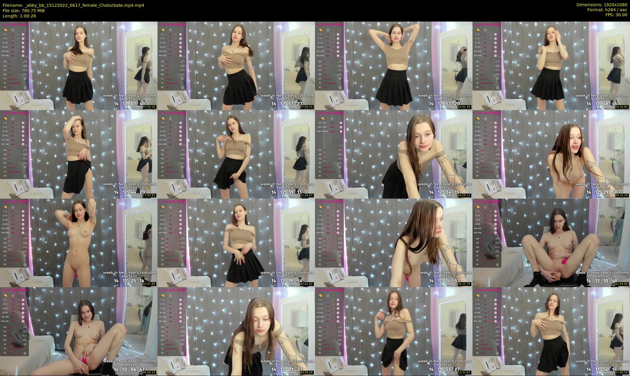 _abby_bb — 61 minute Chaturbate female cam show recording, 1080p, Dec 15, 2022