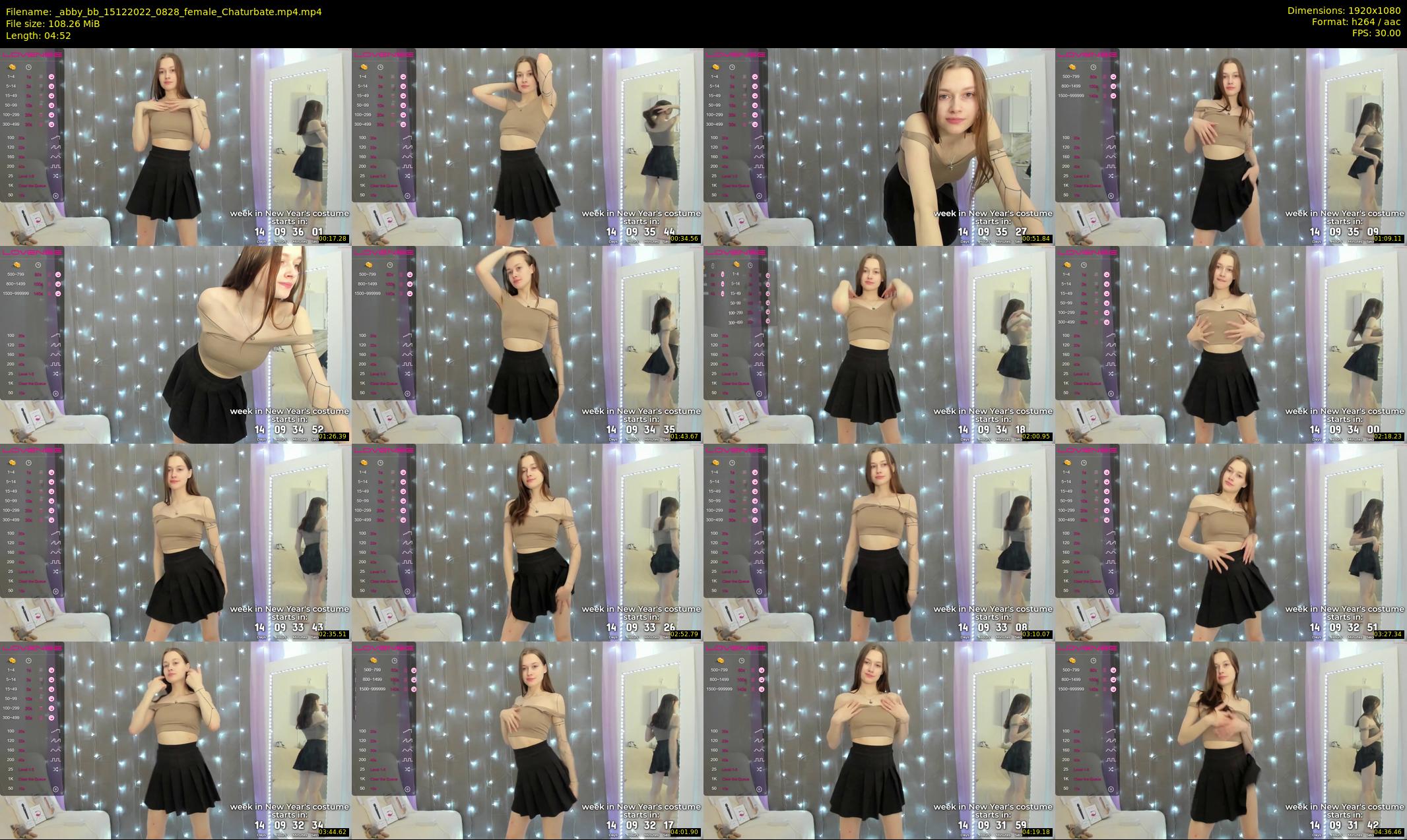 _abby_bb — 5 minute Chaturbate female cam show recording, 1080p, Dec 15, 2022