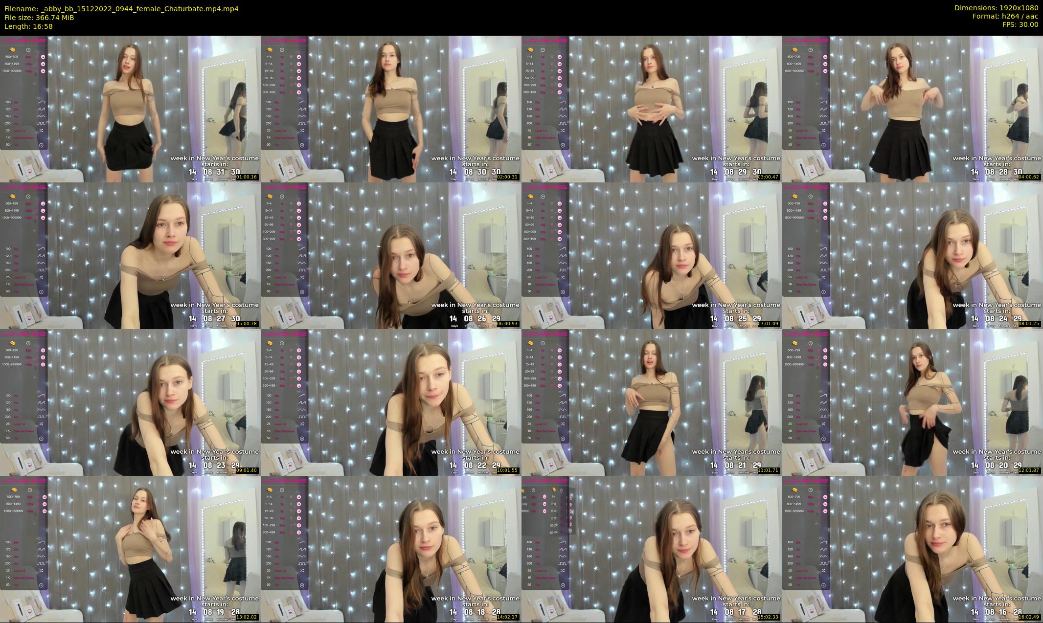_abby_bb — 17 minute Chaturbate female cam show recording, 1080p, Dec 15, 2022
