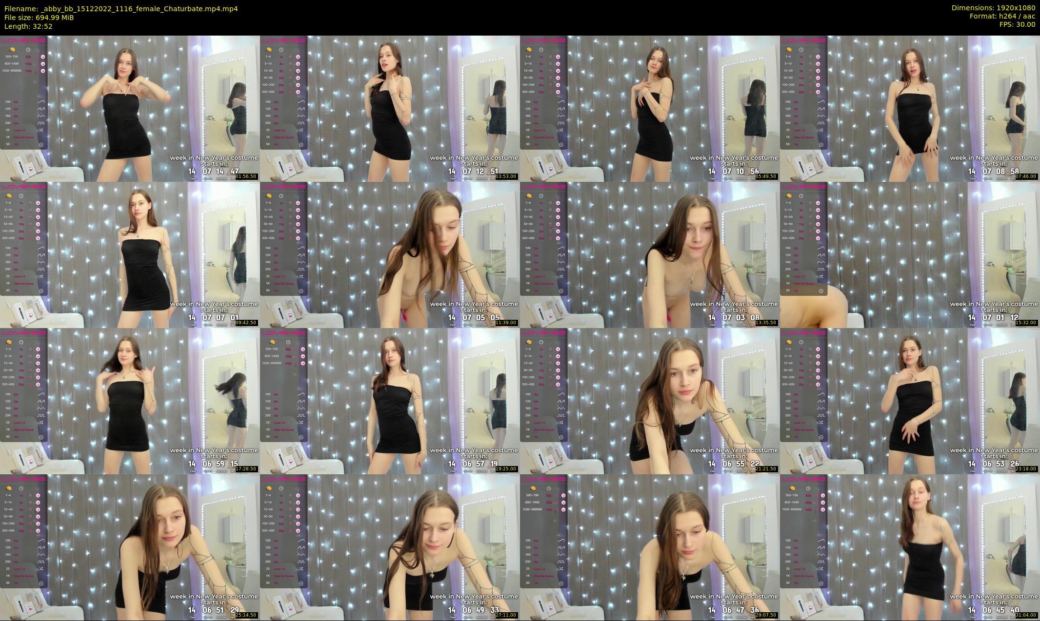 _abby_bb — 33 minute Chaturbate female cam show recording, 1080p, Dec 15, 2022
