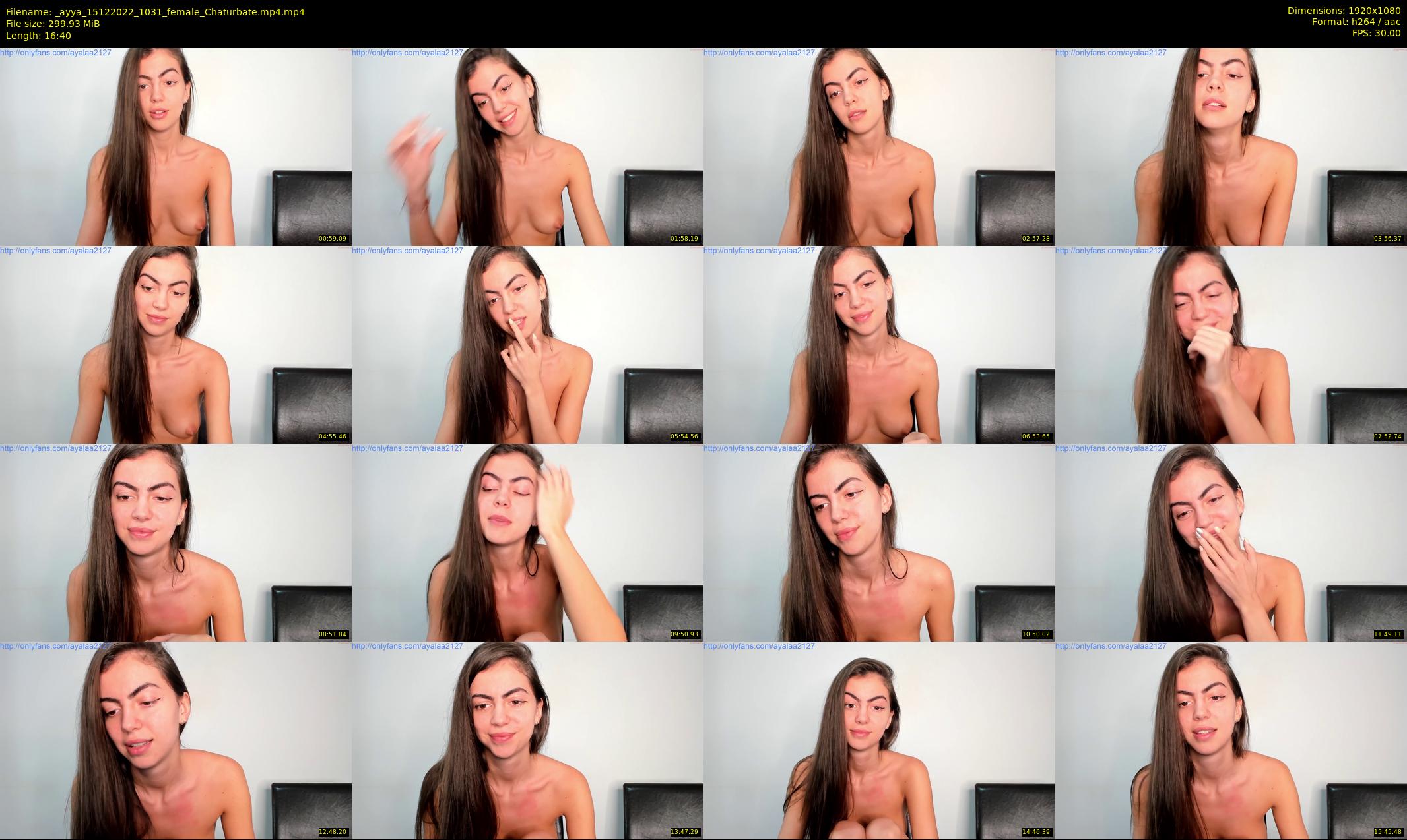 _ayya — 17 minute Chaturbate female cam show recording, 1080p, Dec 15, 2022