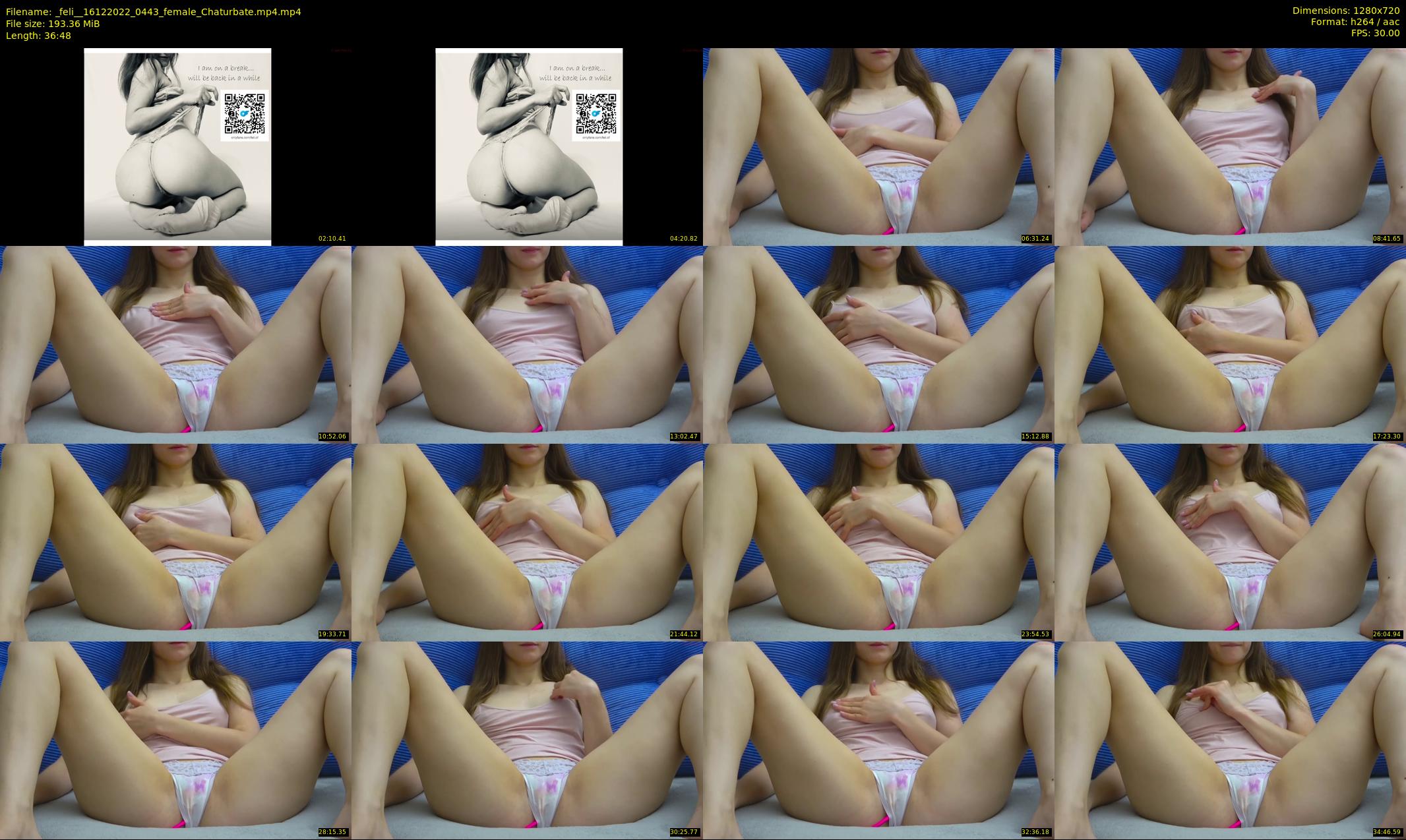 _feli_ — 37 minute Chaturbate female cam show recording, 720p, Dec 16, 2022