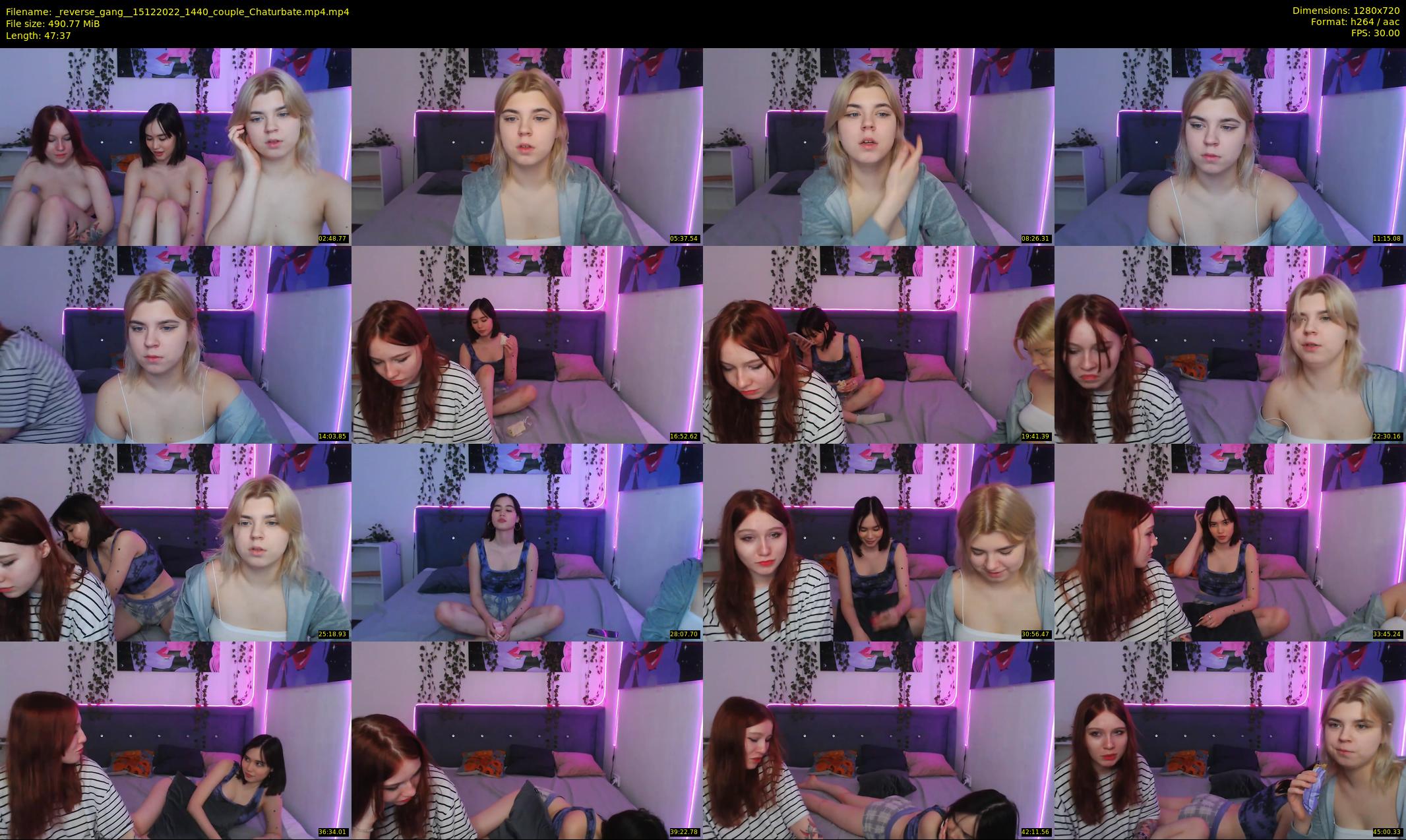 _reverse_gang_ — 48 minute Chaturbate couple cam show recording, 720p, Dec 15, 2022