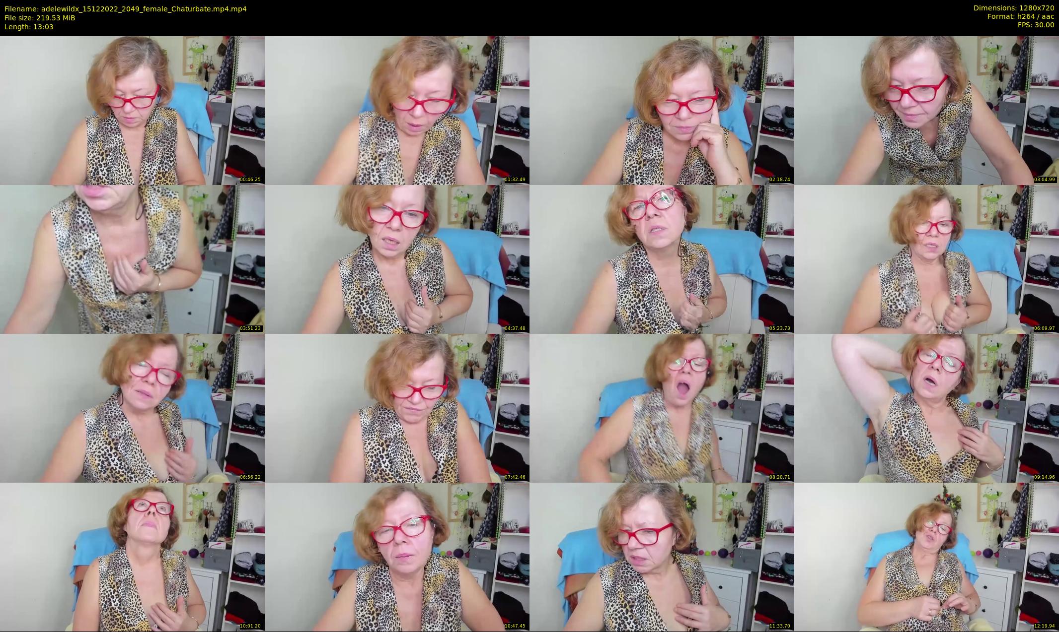 adelewildx — 14 minute Chaturbate female cam show recording, 720p, Dec 15, 2022