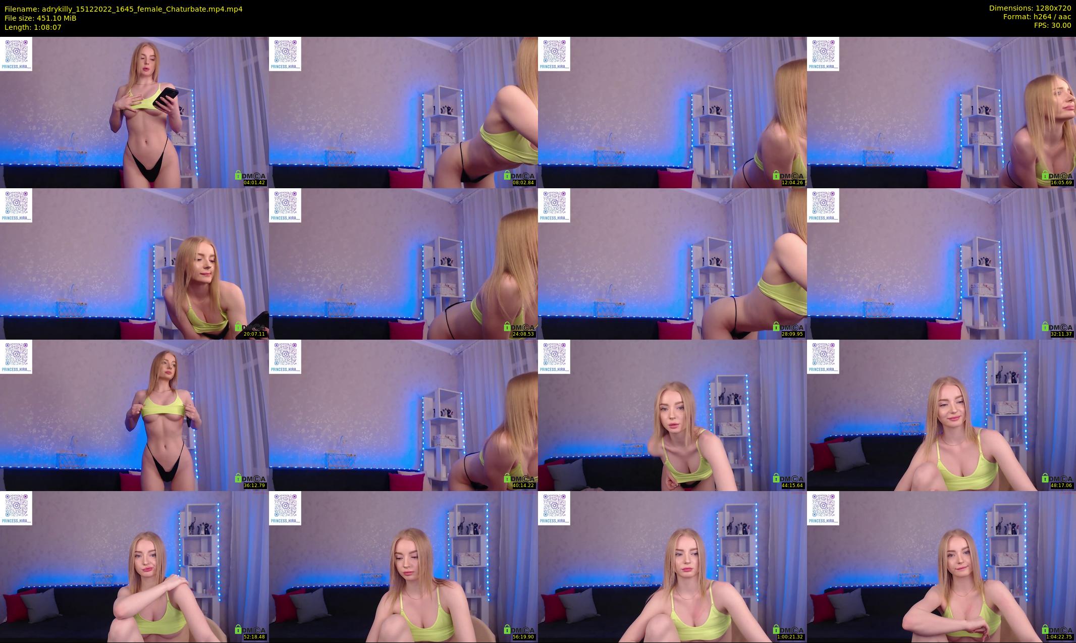 adrykilly — 69 minute Chaturbate female cam show recording, 720p, Dec 15, 2022