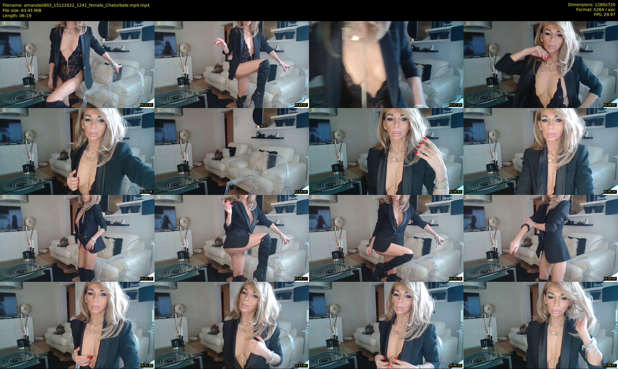 amanda0803 — 7 minute Chaturbate female cam show recording, 720p, Dec 15, 2022