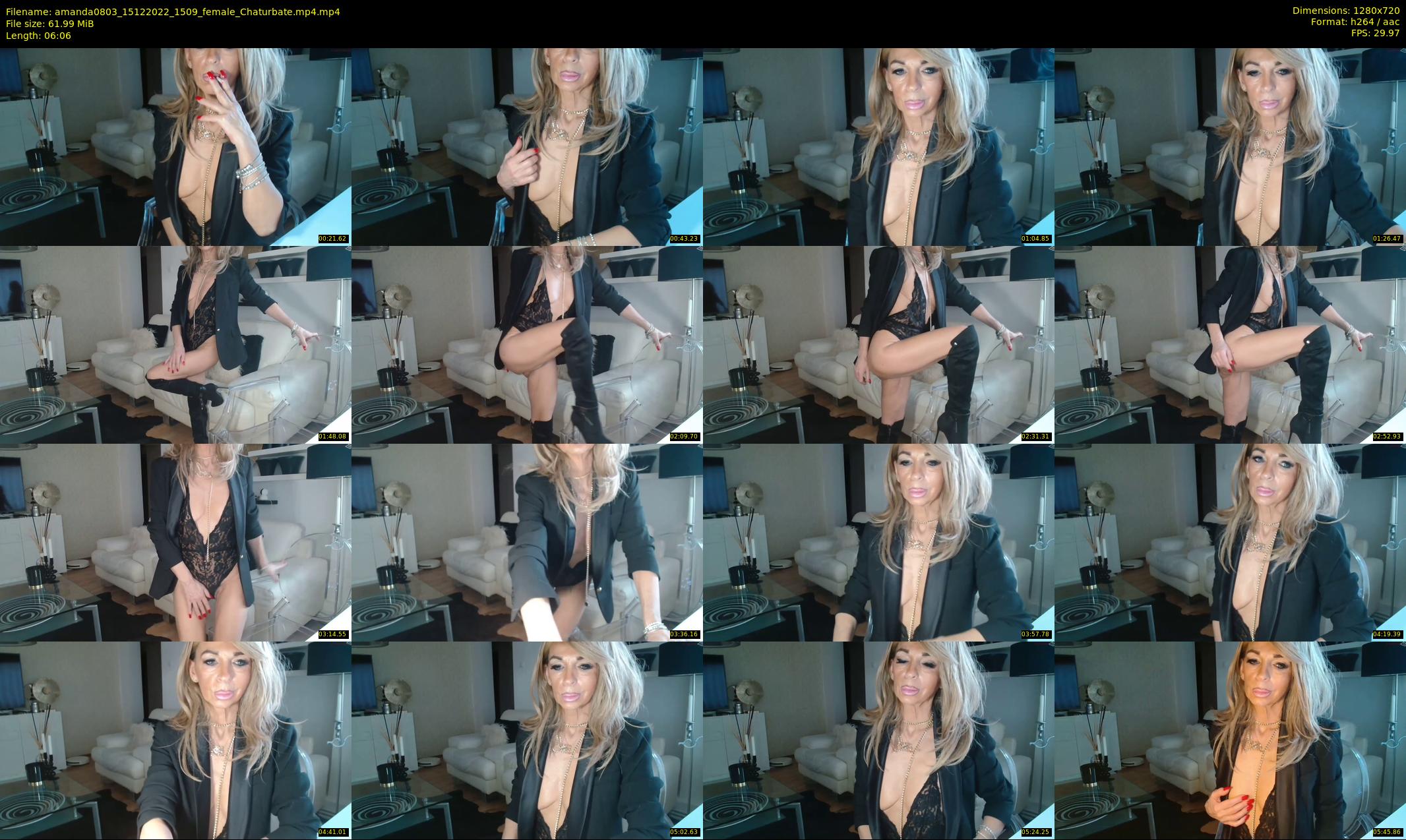 amanda0803 — 7 minute Chaturbate female cam show recording, 720p, Dec 15, 2022