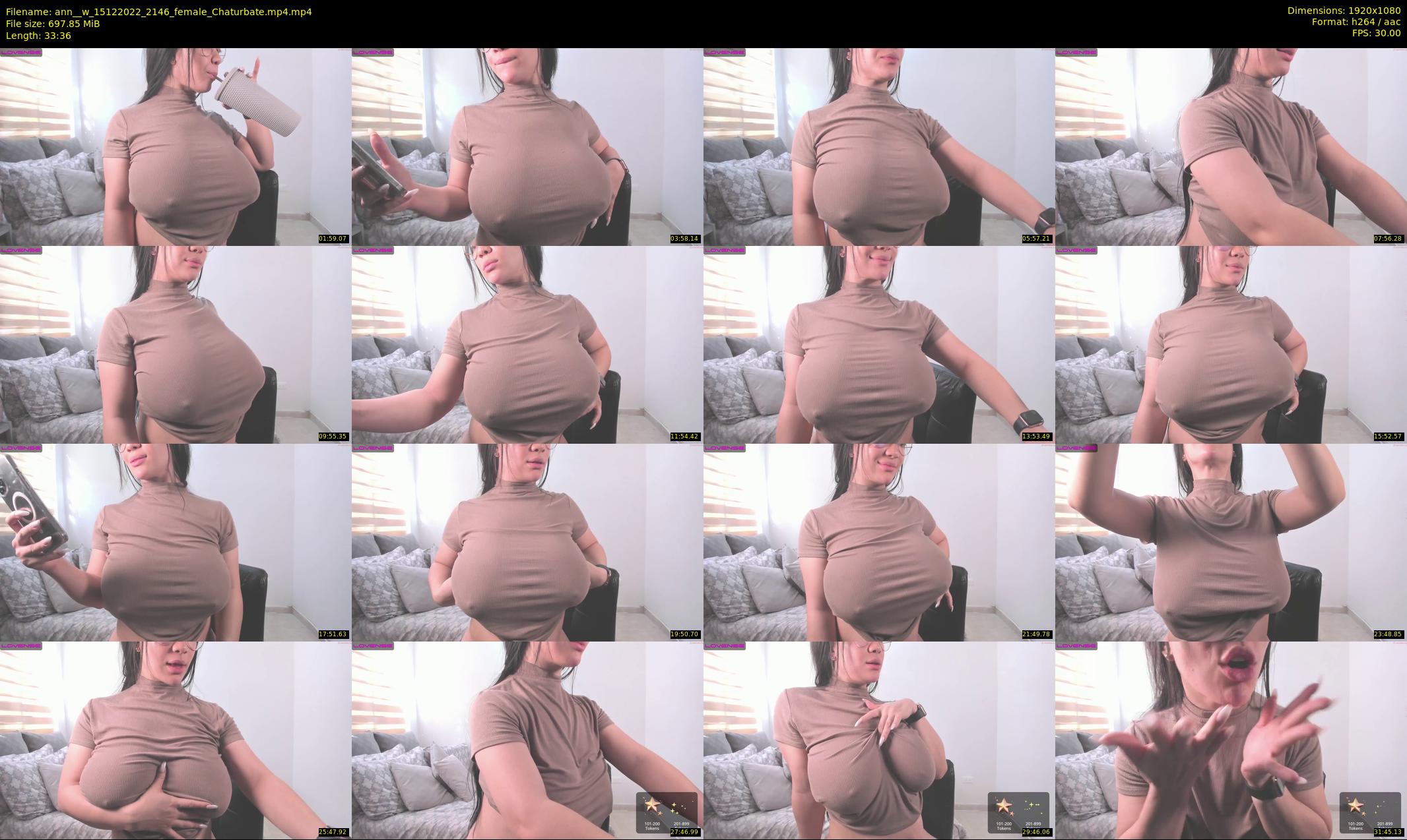 ann__w — 34 minute Chaturbate female cam show recording, 1080p, Dec 15, 2022
