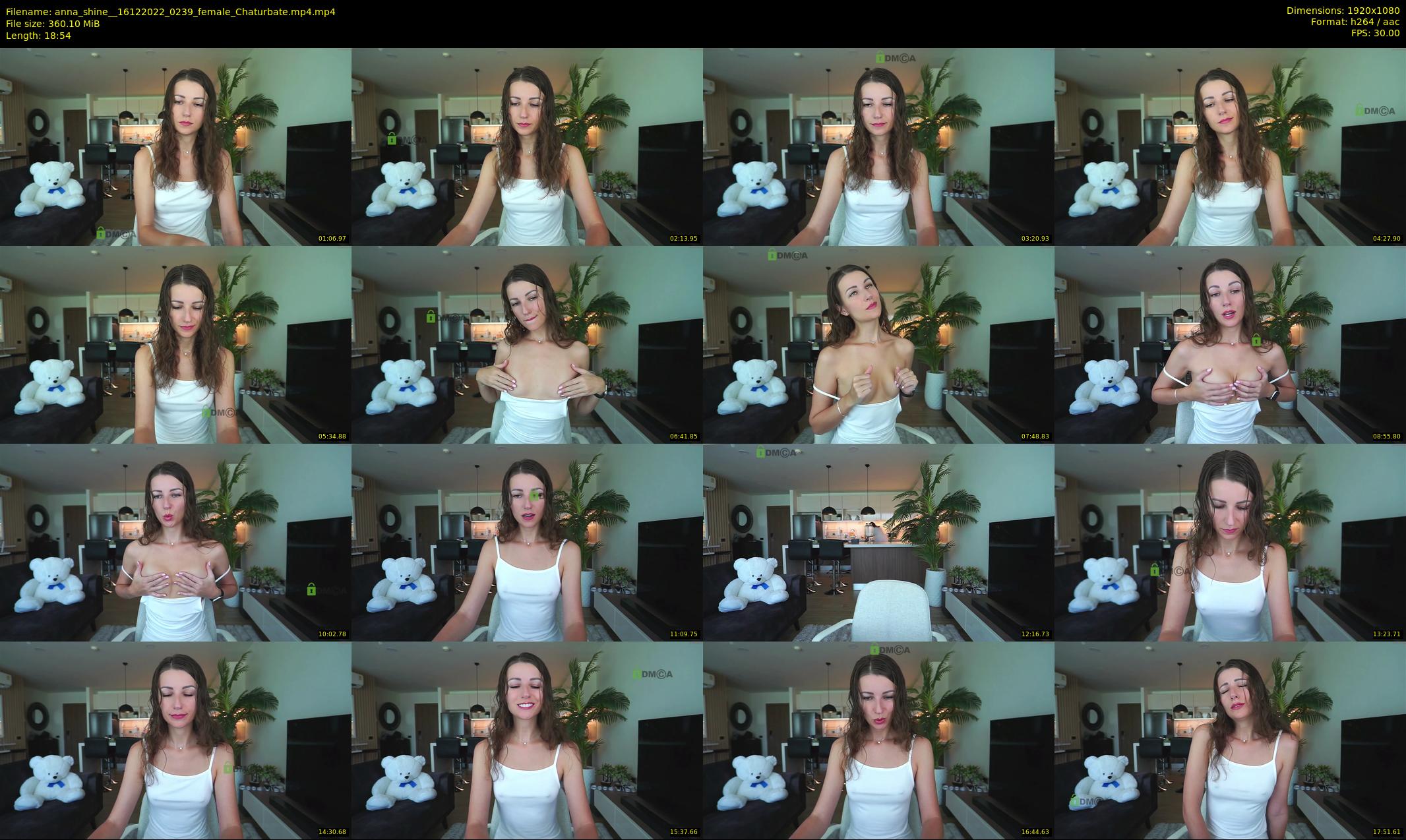 anna_shine_ — 19 minute Chaturbate female cam show recording, 1080p, Dec 16, 2022