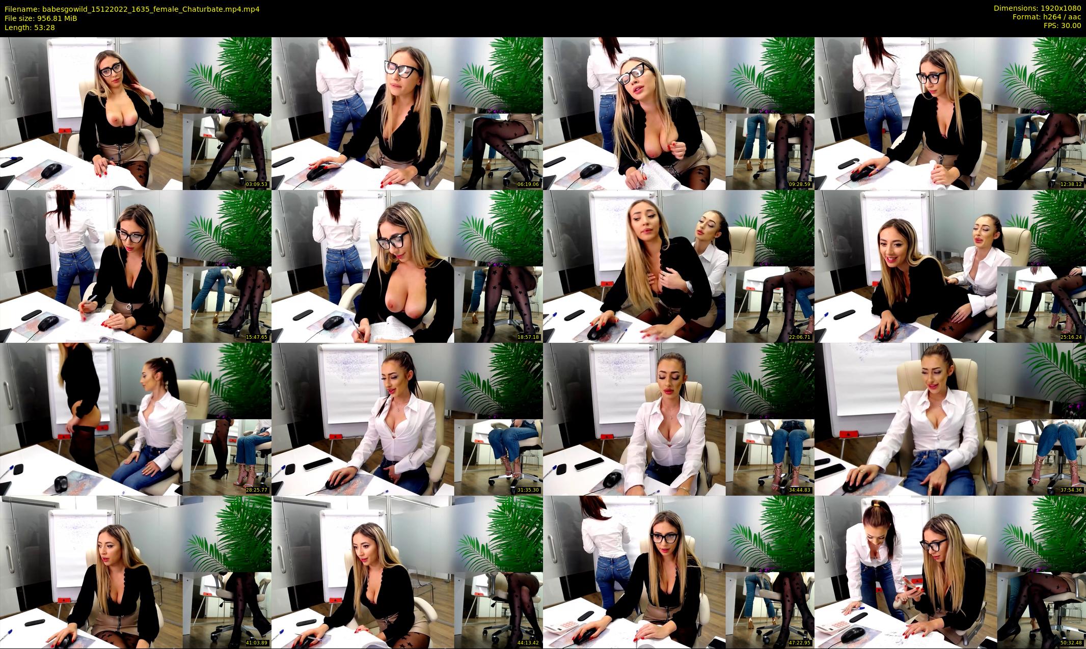 babesgowild — 54 minute Chaturbate couple cam show recording, 1080p, Dec 15, 2022