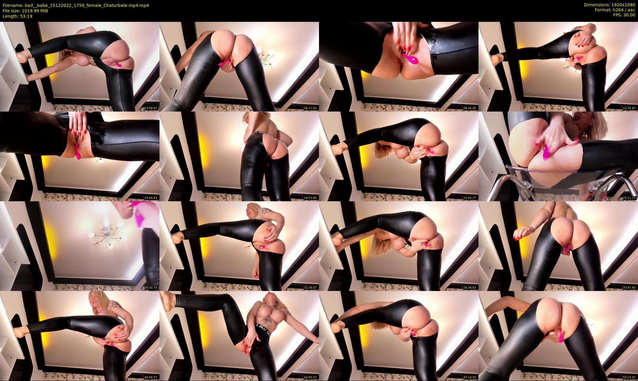 bad__babe — 54 minute Chaturbate female cam show recording, 1080p, Dec 15, 2022
