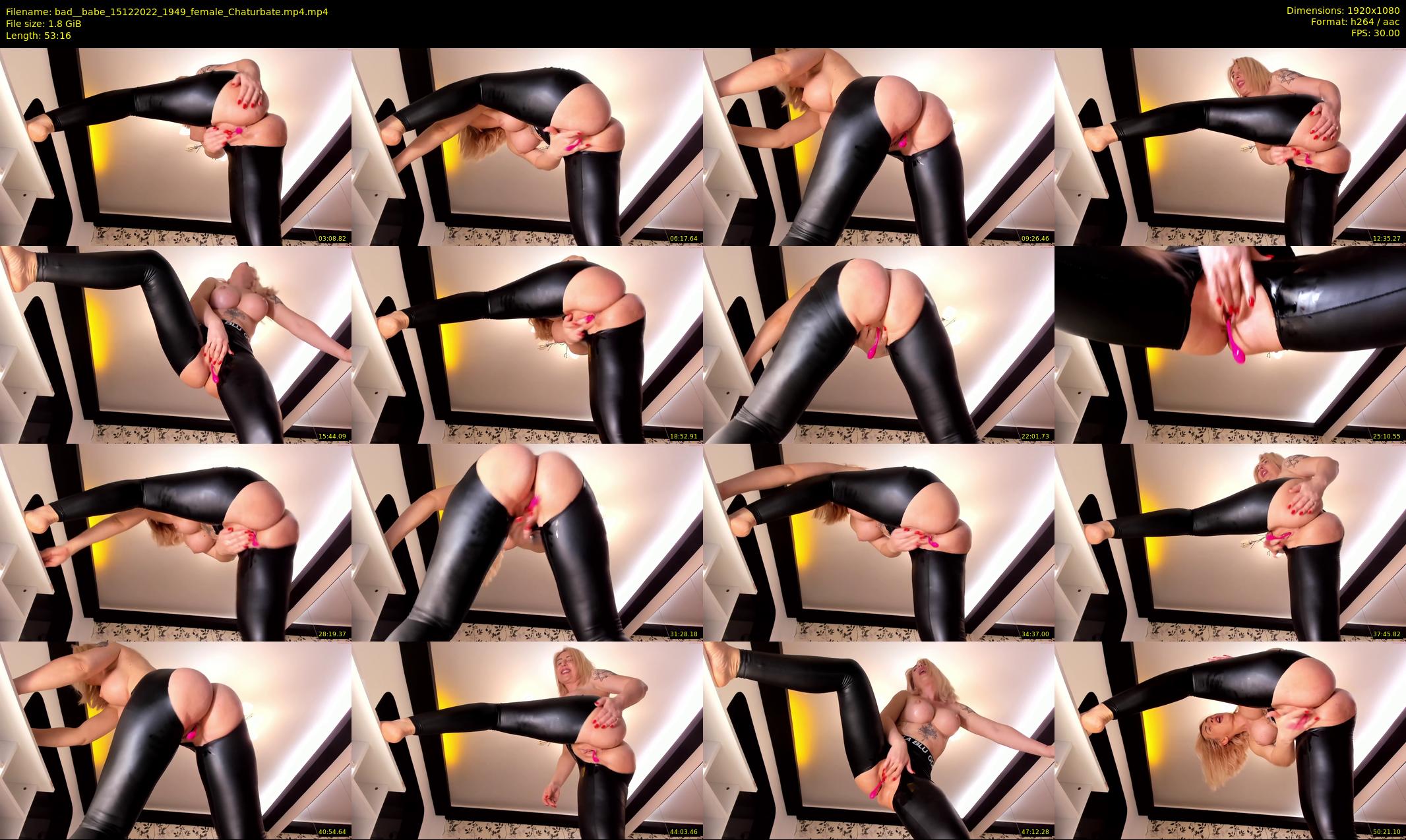 bad__babe — 54 minute Chaturbate female cam show recording, 1080p, Dec 15, 2022