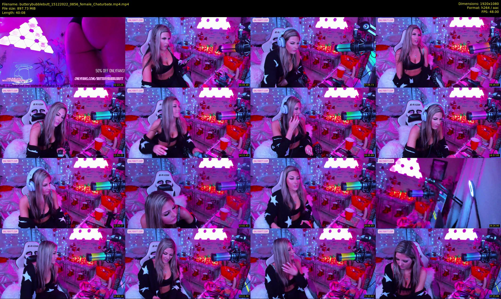 butterybubblebutt — 41 minute Chaturbate couple cam show recording, 1080p, Dec 15, 2022
