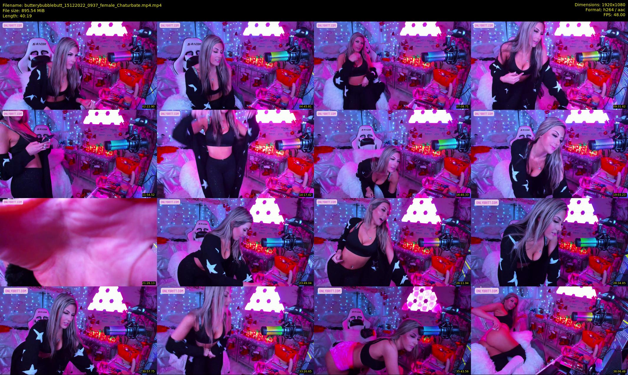 butterybubblebutt — 41 minute Chaturbate couple cam show recording, 1080p, Dec 15, 2022