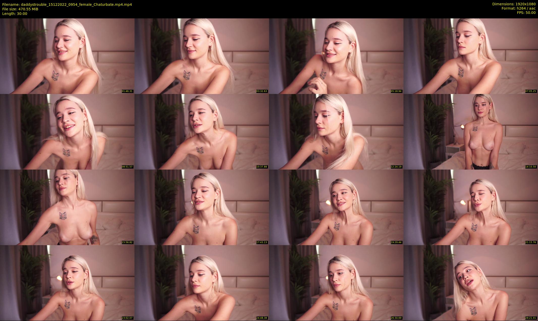 daddystrouble — 30 minute Chaturbate female cam show recording, 1080p, Dec 15, 2022