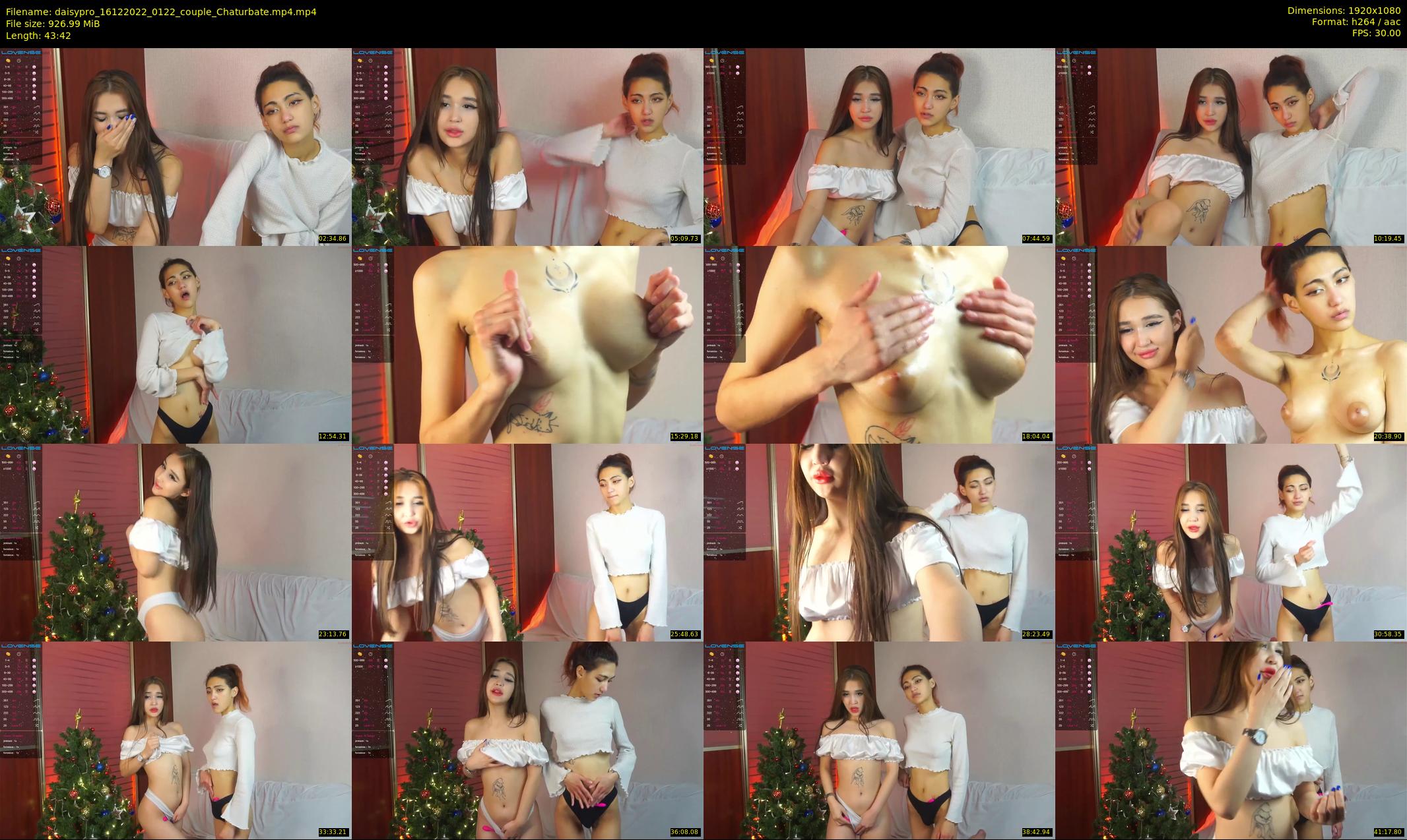 daisypro — 44 minute Chaturbate couple cam show recording, 1080p, Dec 16, 2022