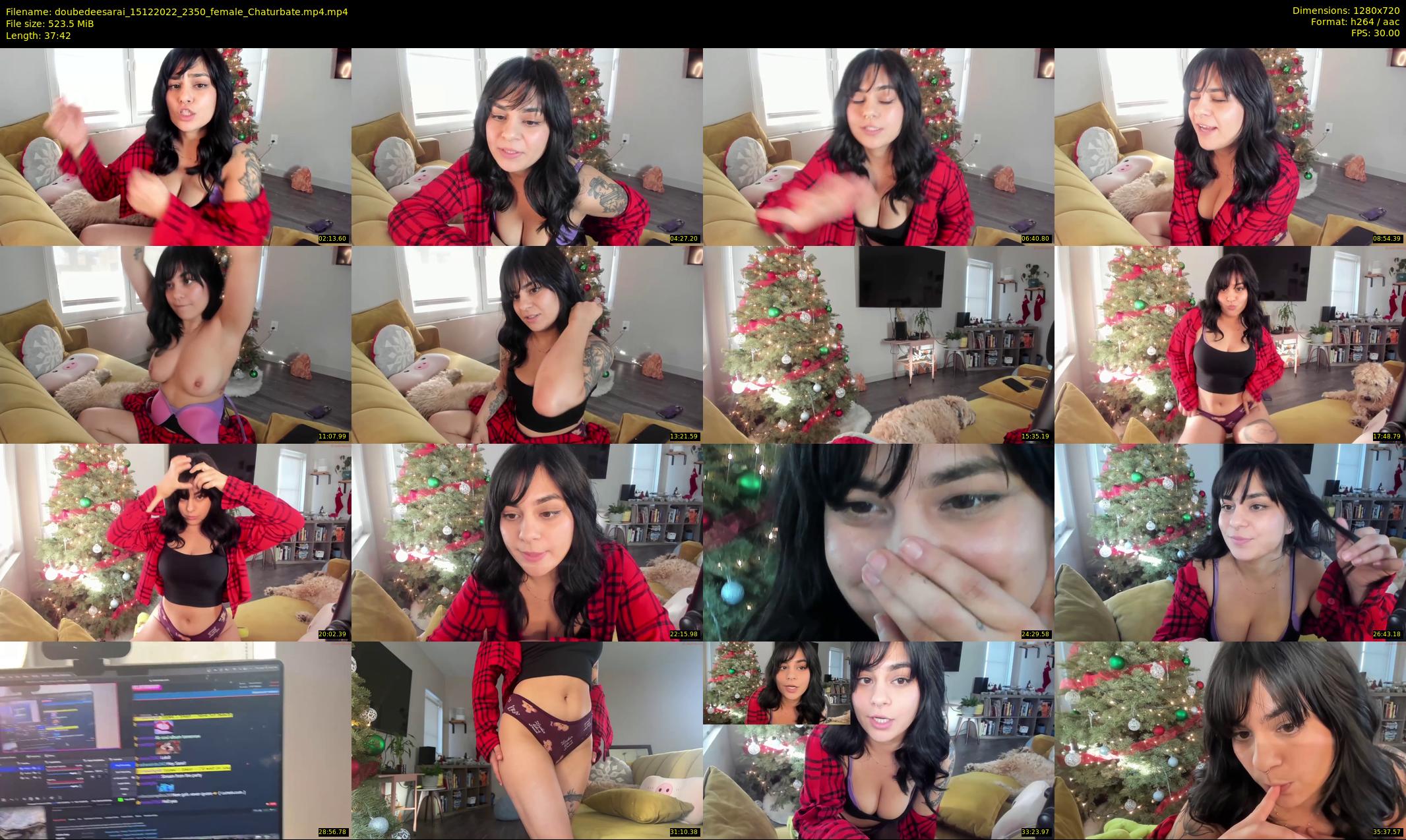 doubedeesarai — 38 minute Chaturbate female cam show recording, 720p, Dec 15, 2022