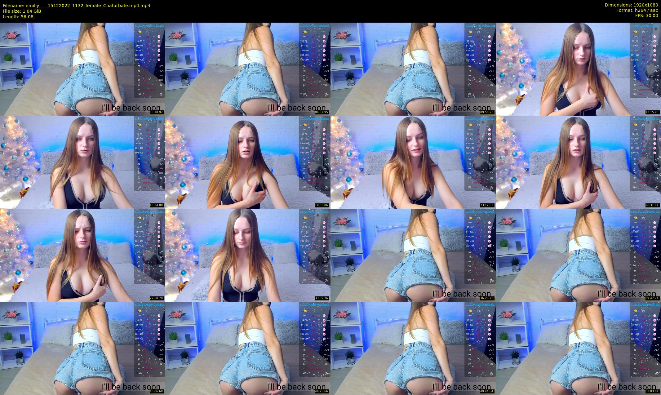 emilly___ — 57 minute Chaturbate female cam show recording, 1080p, Dec 15, 2022
