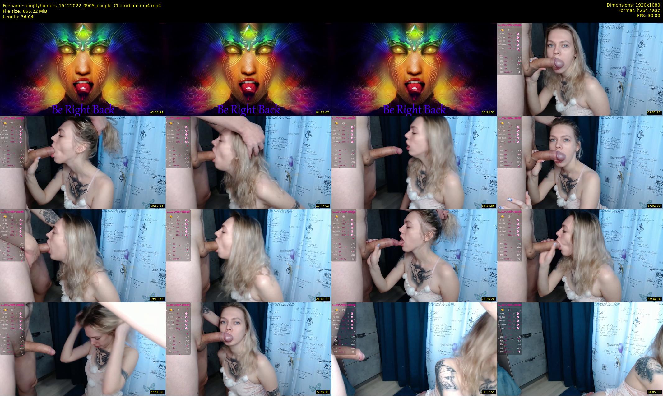 emptyhunters — 37 minute Chaturbate couple cam show recording, 1080p, Dec 15, 2022