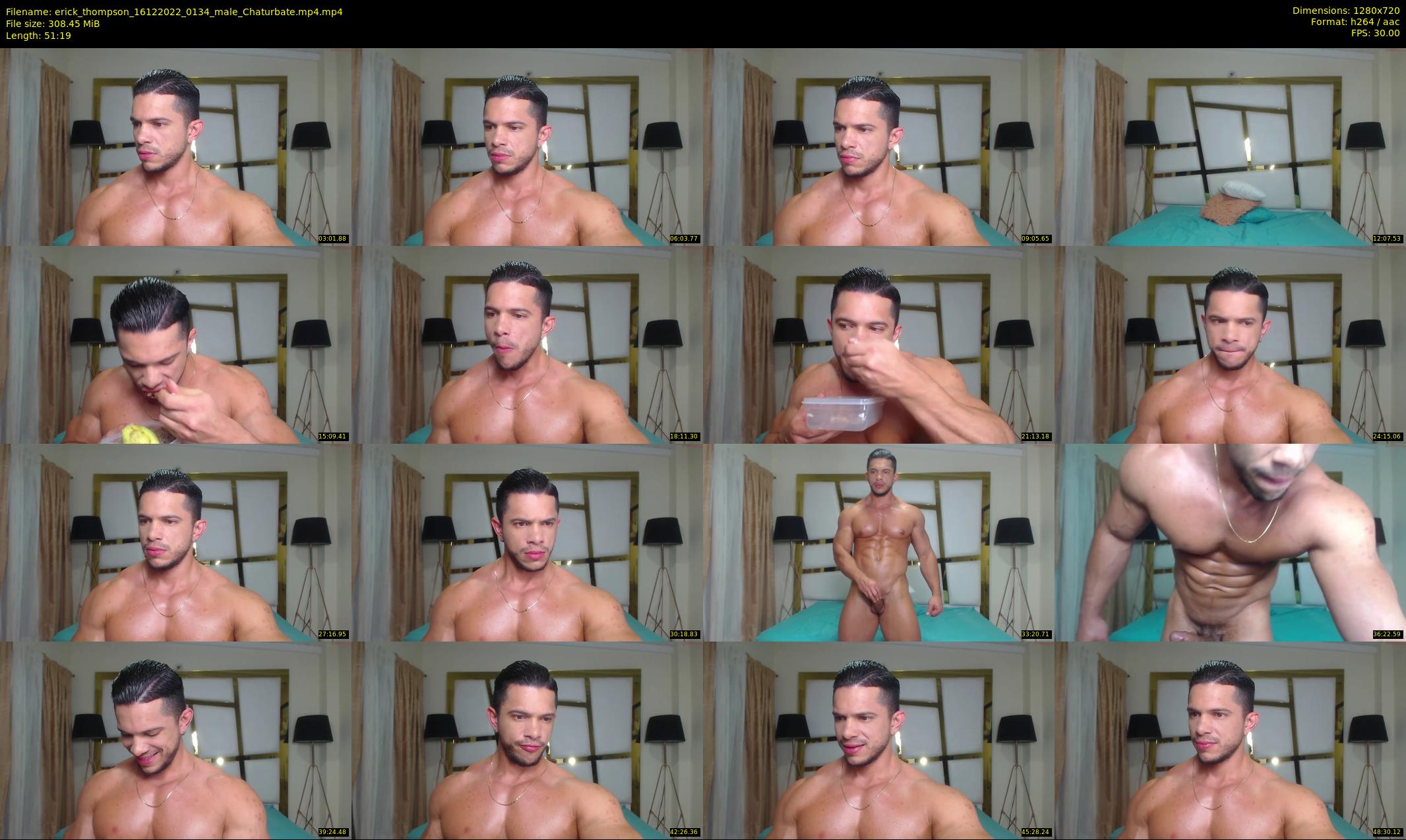 erick_thompson — 52 minute Chaturbate male cam show recording, 720p, Dec 16, 2022