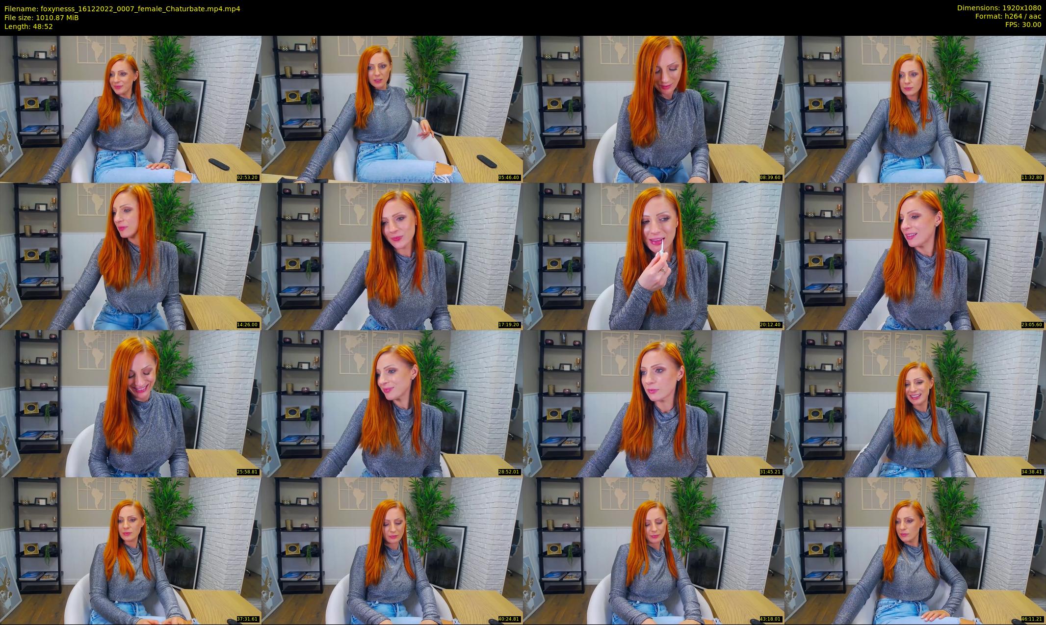 foxynesss — 49 minute Chaturbate female cam show recording, 1080p, Dec 16, 2022