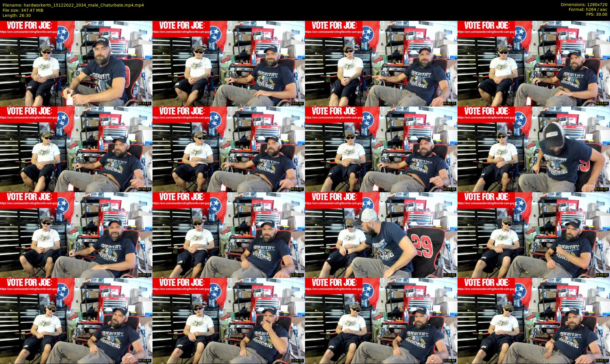 hardworkertn — 27 minute Chaturbate male cam show recording, 720p, Dec 15, 2022