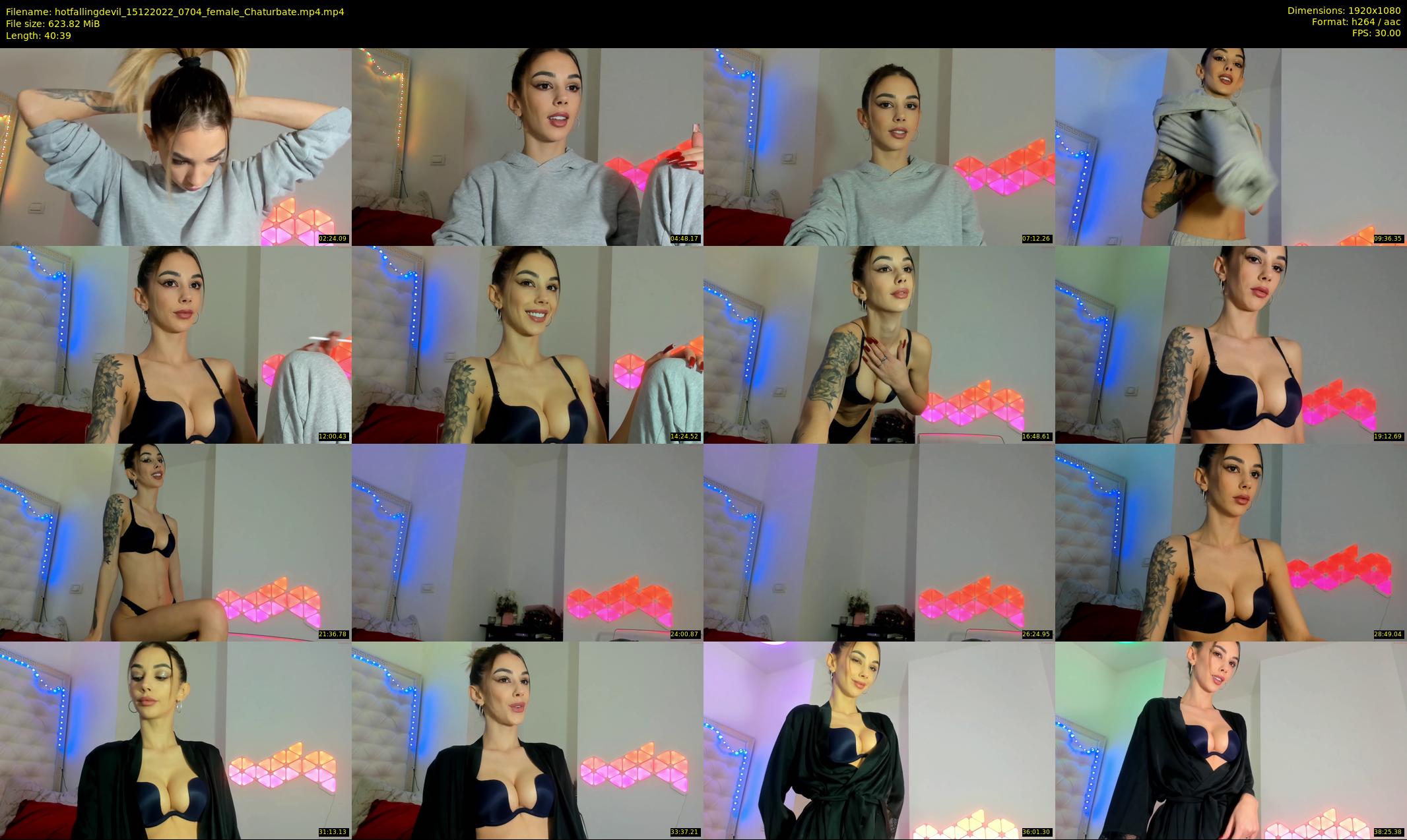 hotfallingdevil — 41 minute Chaturbate female cam show recording, 1080p, Dec 15, 2022