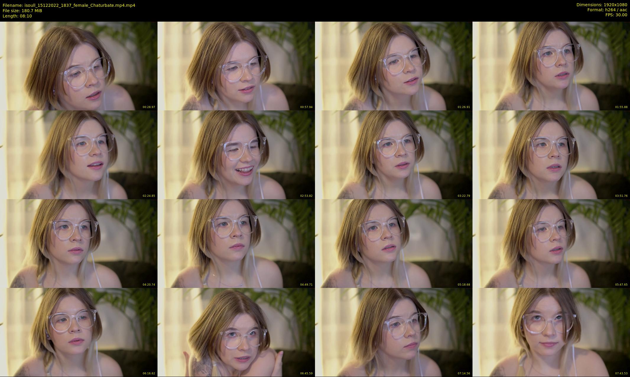 isoull — 9 minute Chaturbate female cam show recording, 1080p, Dec 15, 2022