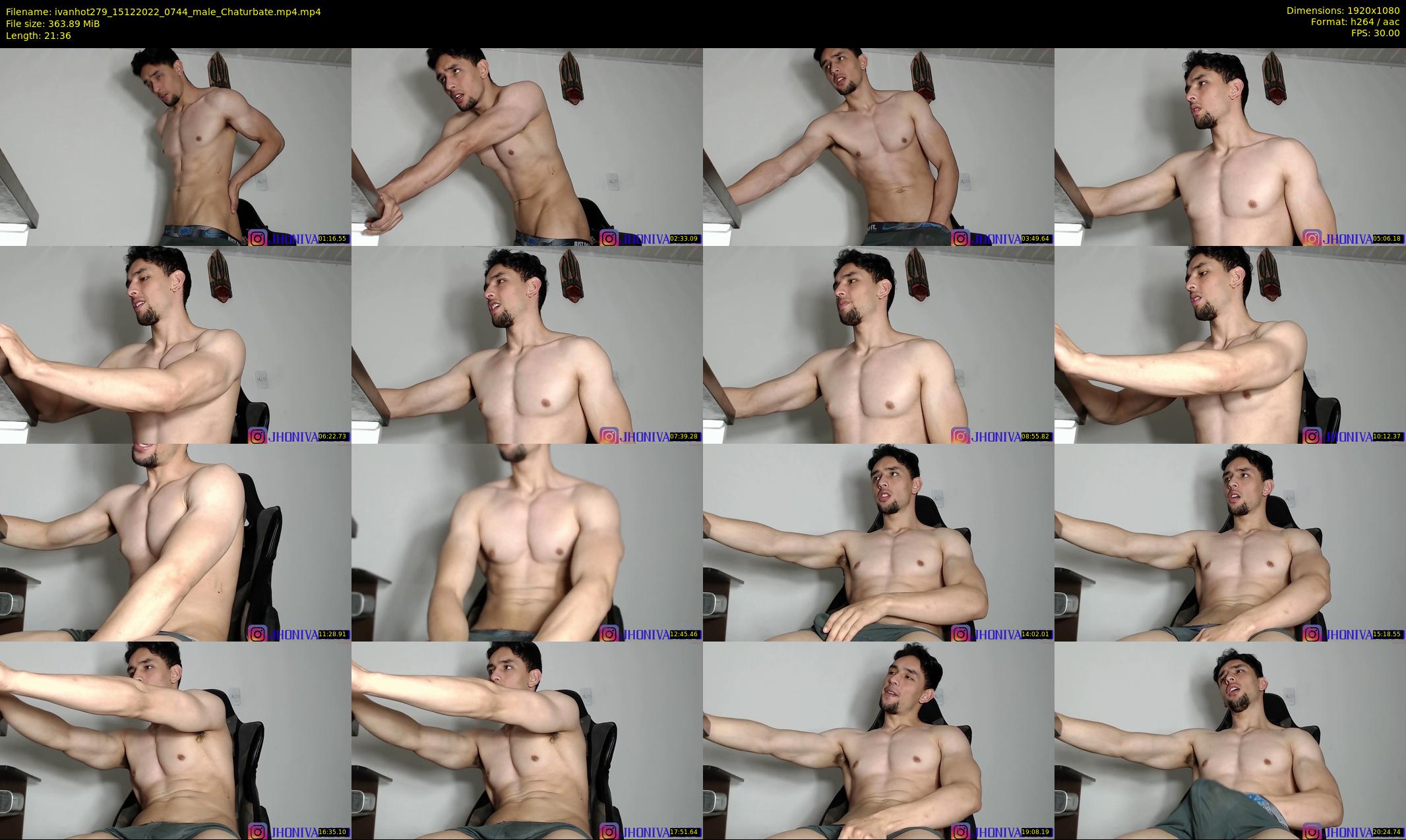 ivanhot279 — 22 minute Chaturbate male cam show recording, 1080p, Dec 15, 2022