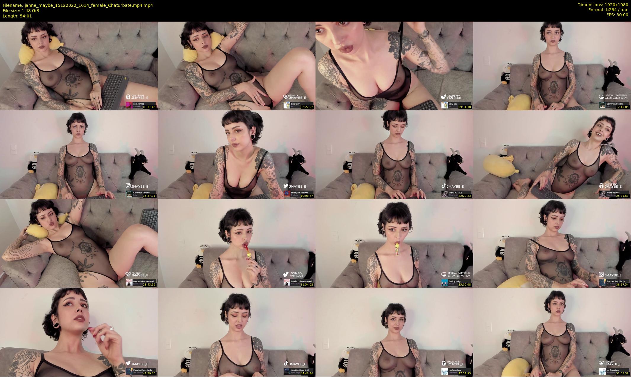 janne_maybe — 55 minute Chaturbate female cam show recording, 1080p, Dec 15, 2022