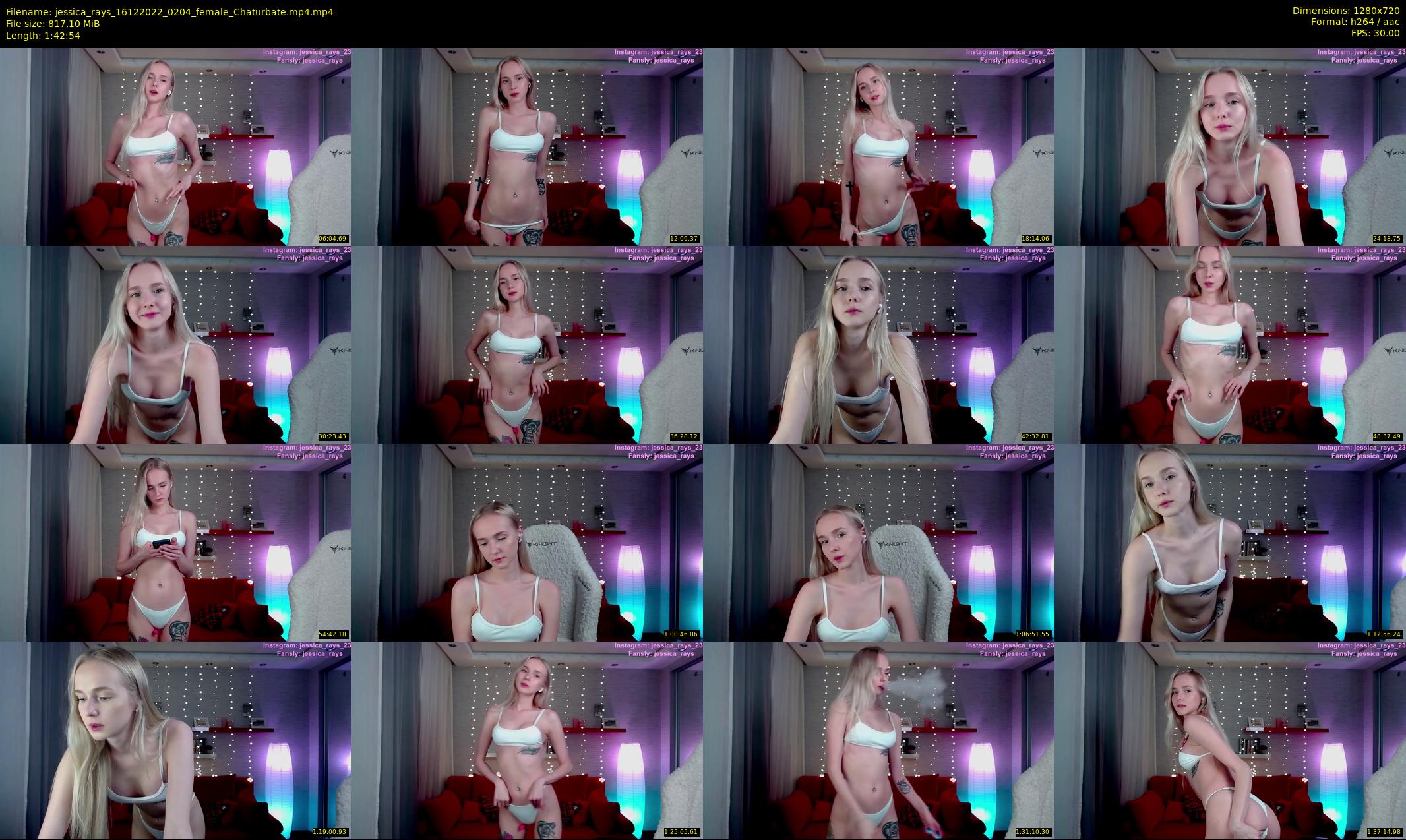 jessica_rays — 103 minute Chaturbate couple cam show recording, 720p, Dec 16, 2022