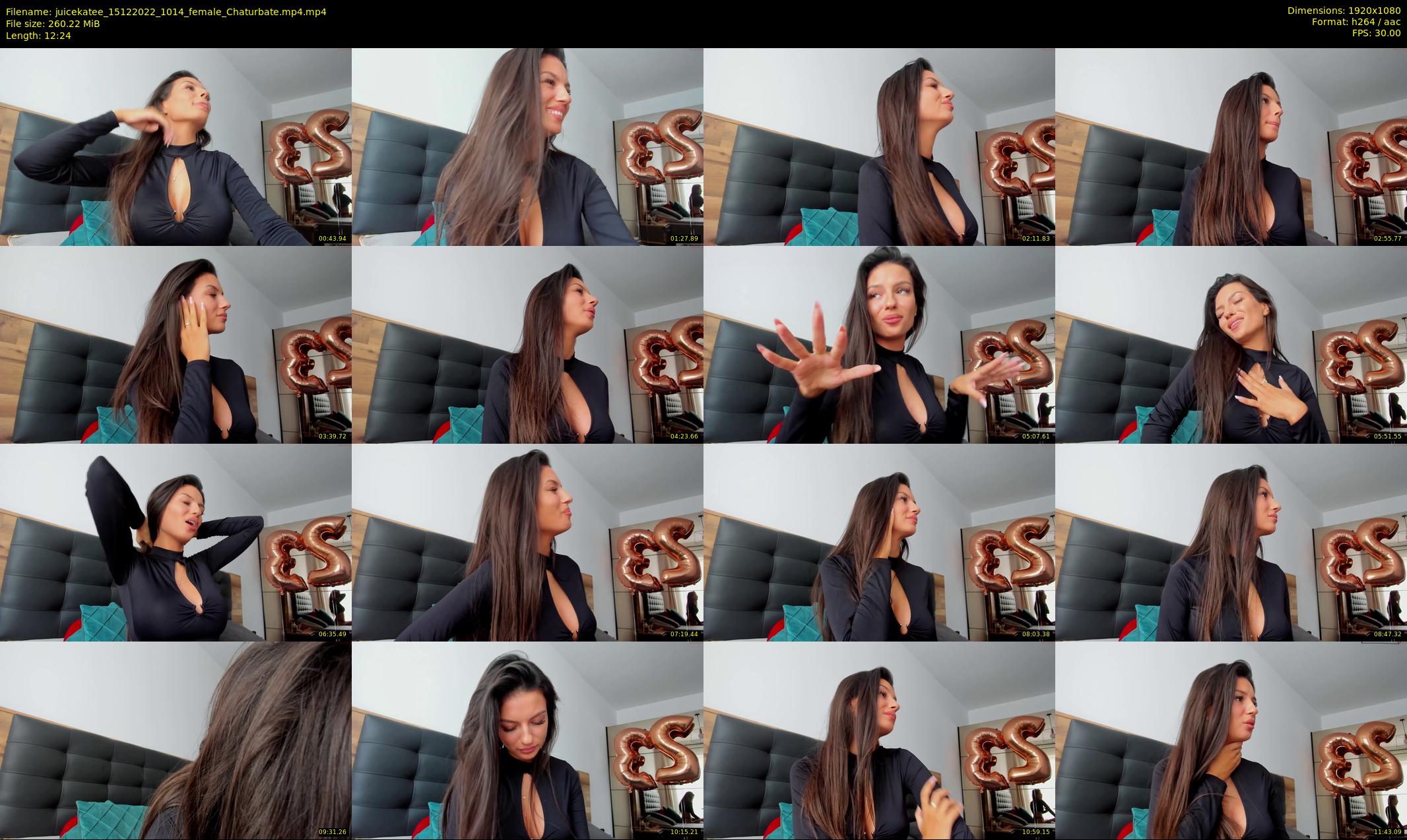 juicekatee — 13 minute Chaturbate female cam show recording, 1080p, Dec 15, 2022