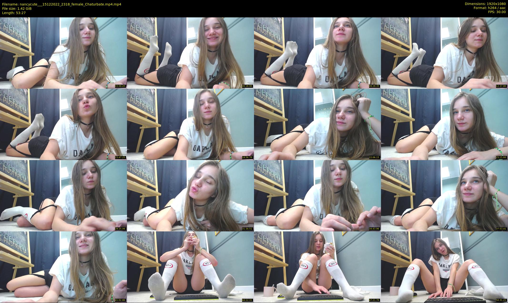 nancycute__ — 54 minute Chaturbate female cam show recording, 1080p, Dec 15, 2022