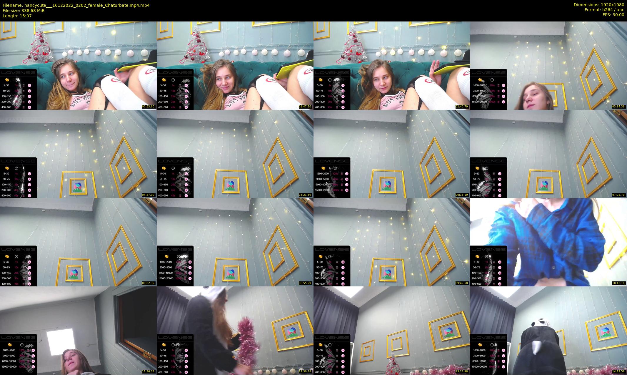 nancycute__ — 16 minute Chaturbate female cam show recording, 1080p, Dec 16, 2022