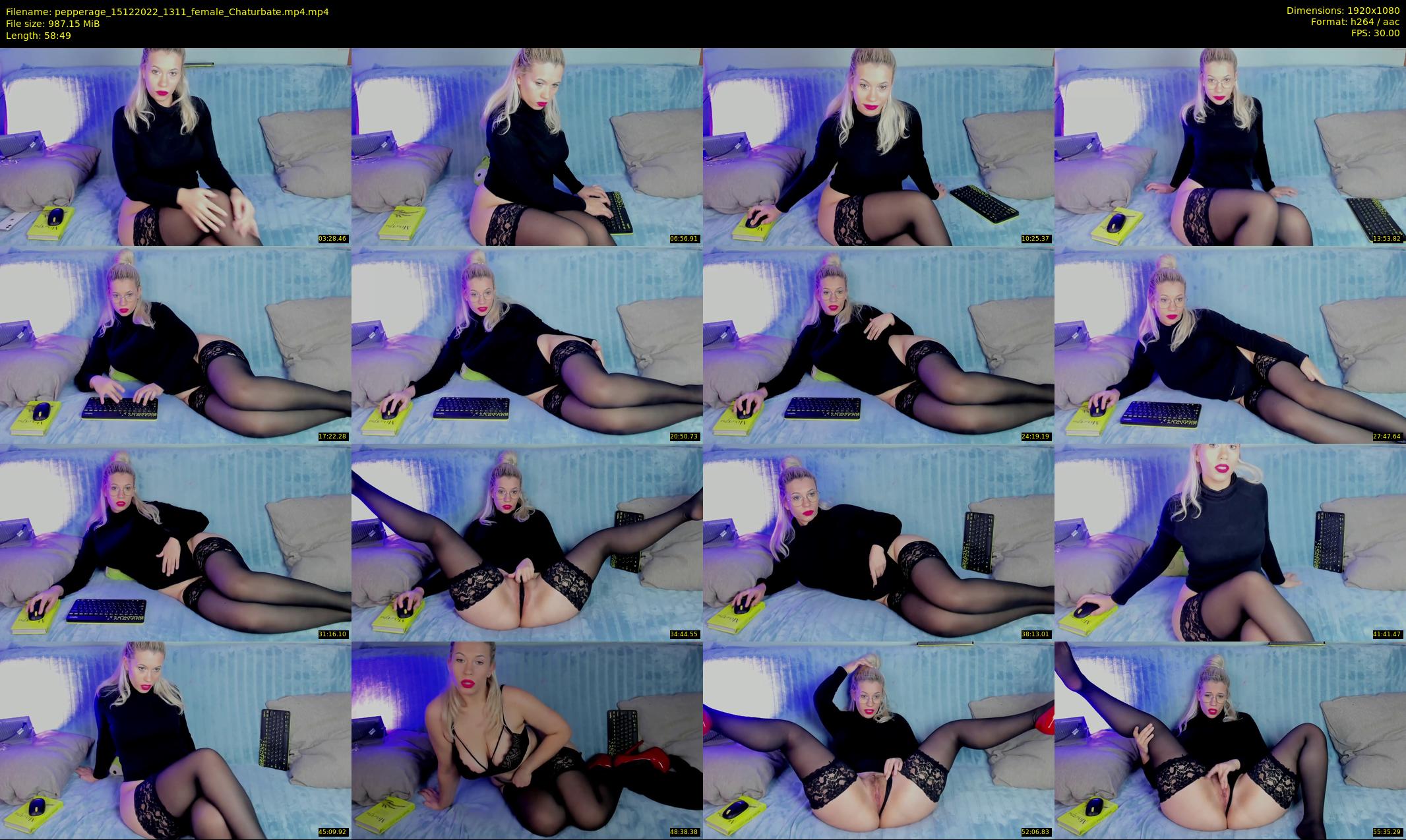 pepperage — 59 minute Chaturbate female cam show recording, 1080p, Dec 15, 2022