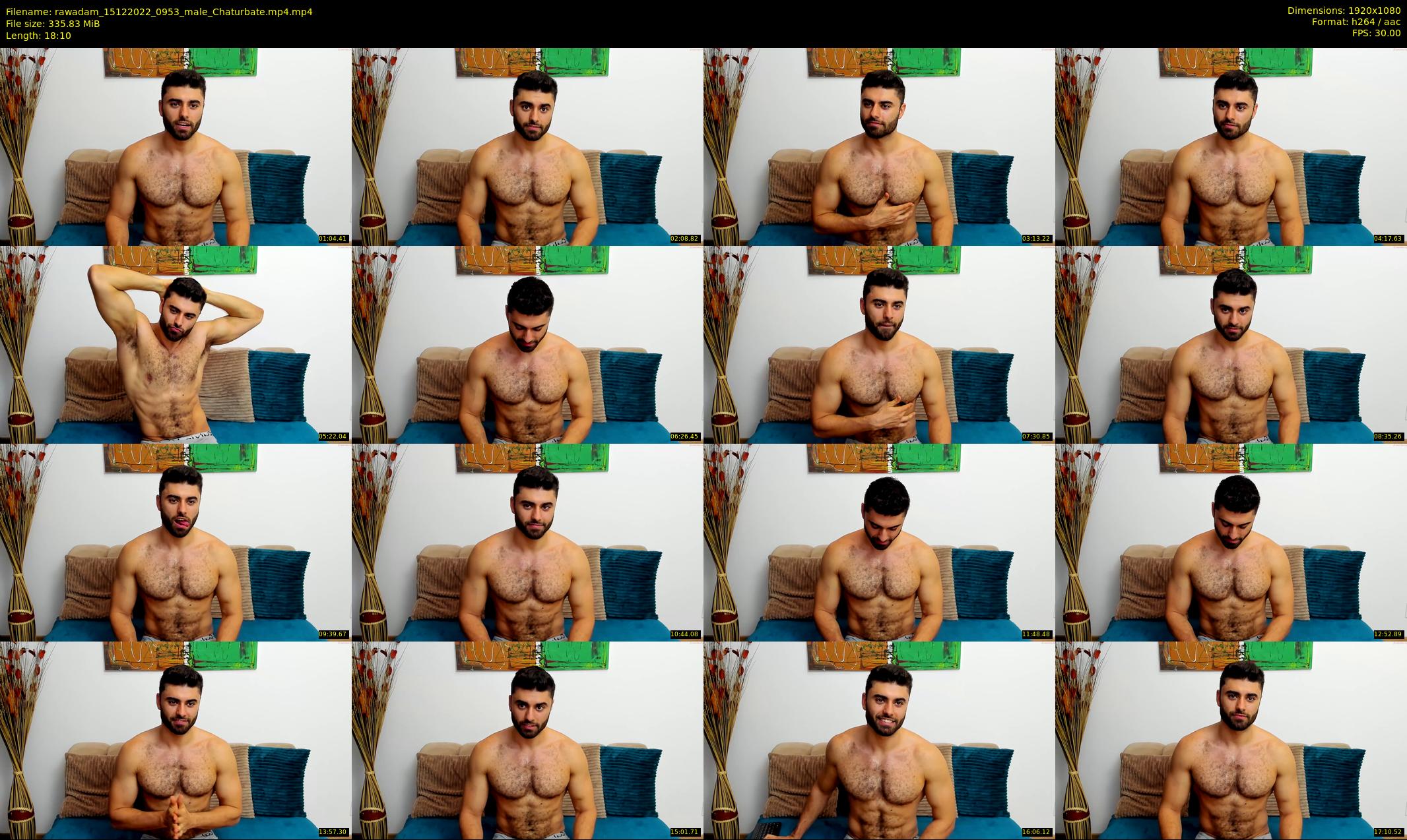 rawadam — 19 minute Chaturbate male cam show recording, 1080p, Dec 15, 2022