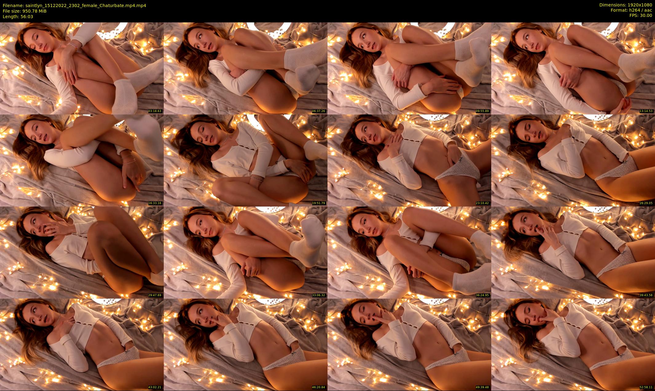 saintlyn — 57 minute Chaturbate female cam show recording, 1080p, Dec 15, 2022