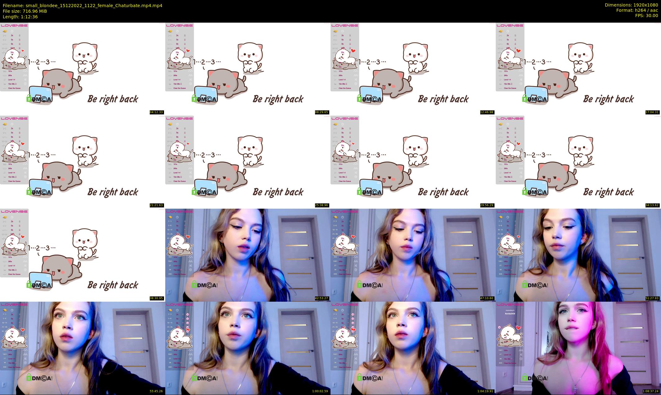 small_blondee — 73 minute Chaturbate female cam show recording, 1080p, Dec 15, 2022