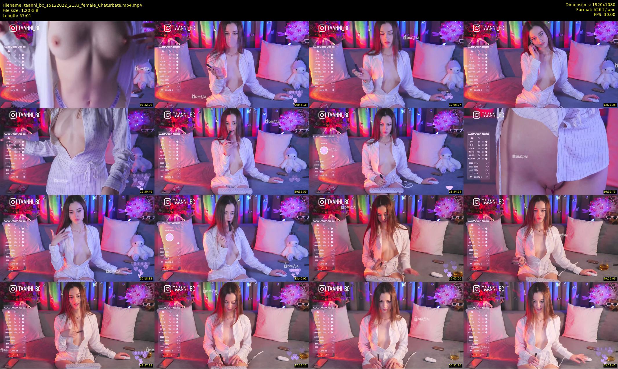 taanni_bc — 58 minute Chaturbate female cam show recording, 1080p, Dec 15, 2022